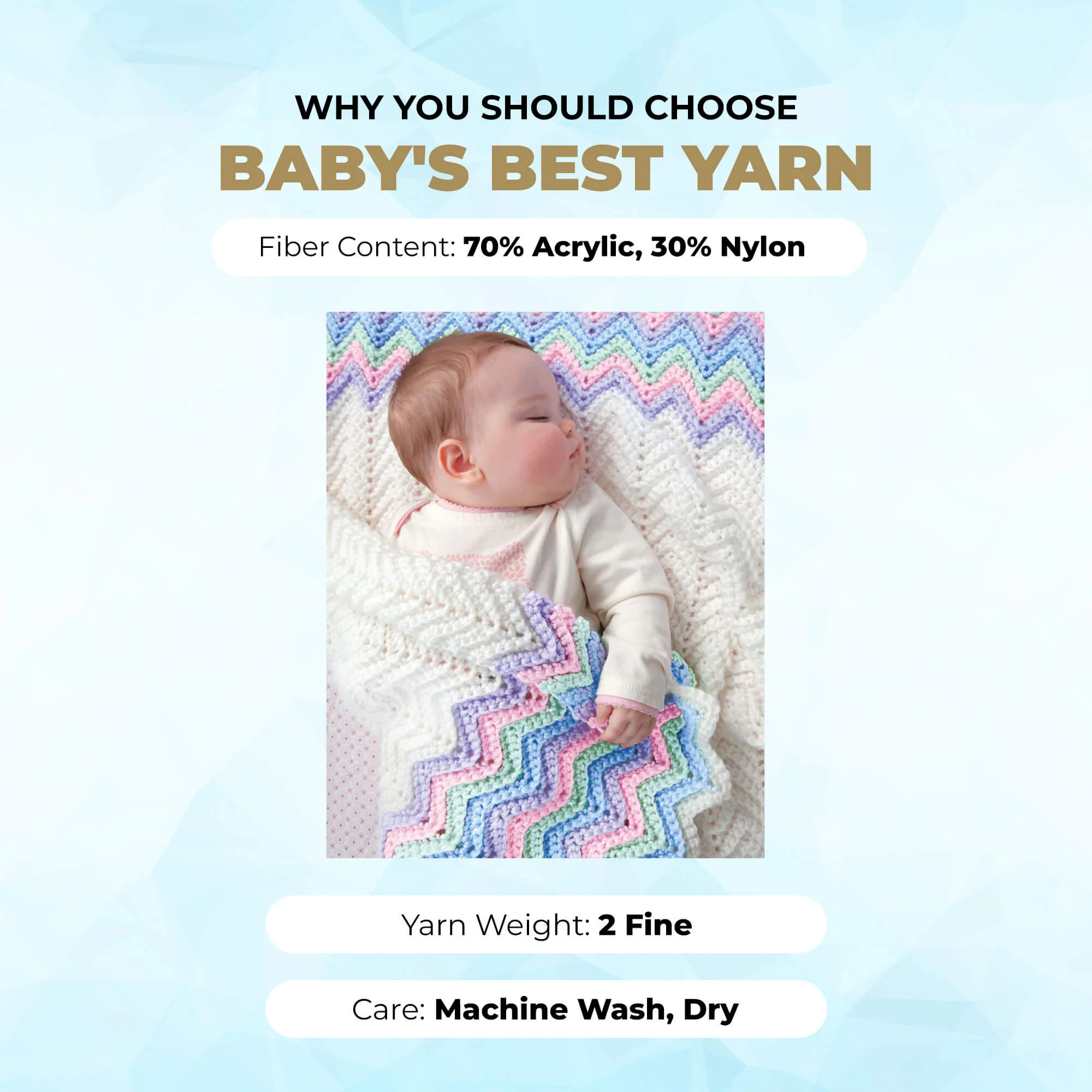 Mary Maxim Baby's Best Yarn - Image 48