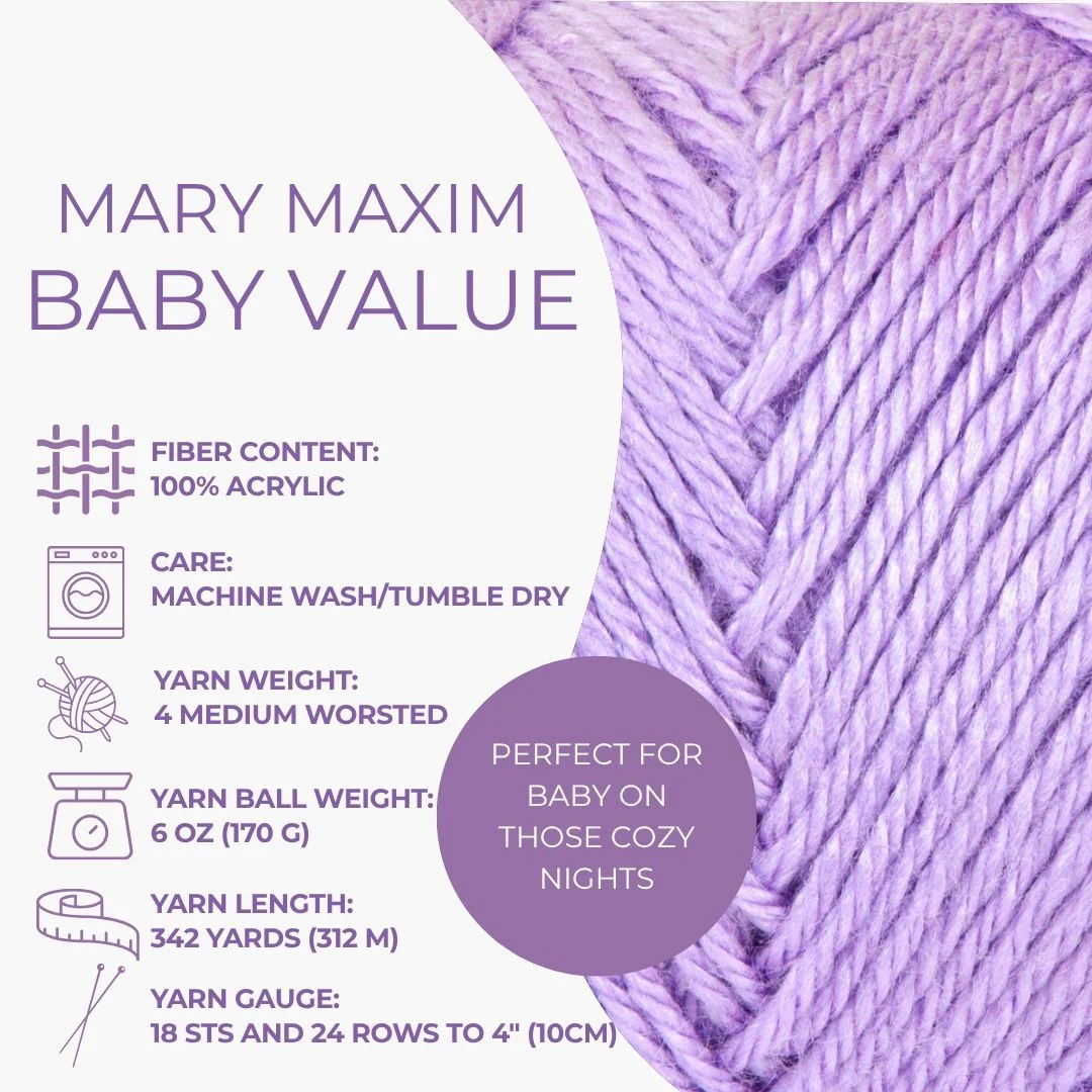 Mary Maxim Baby Value Yarn - Image 14