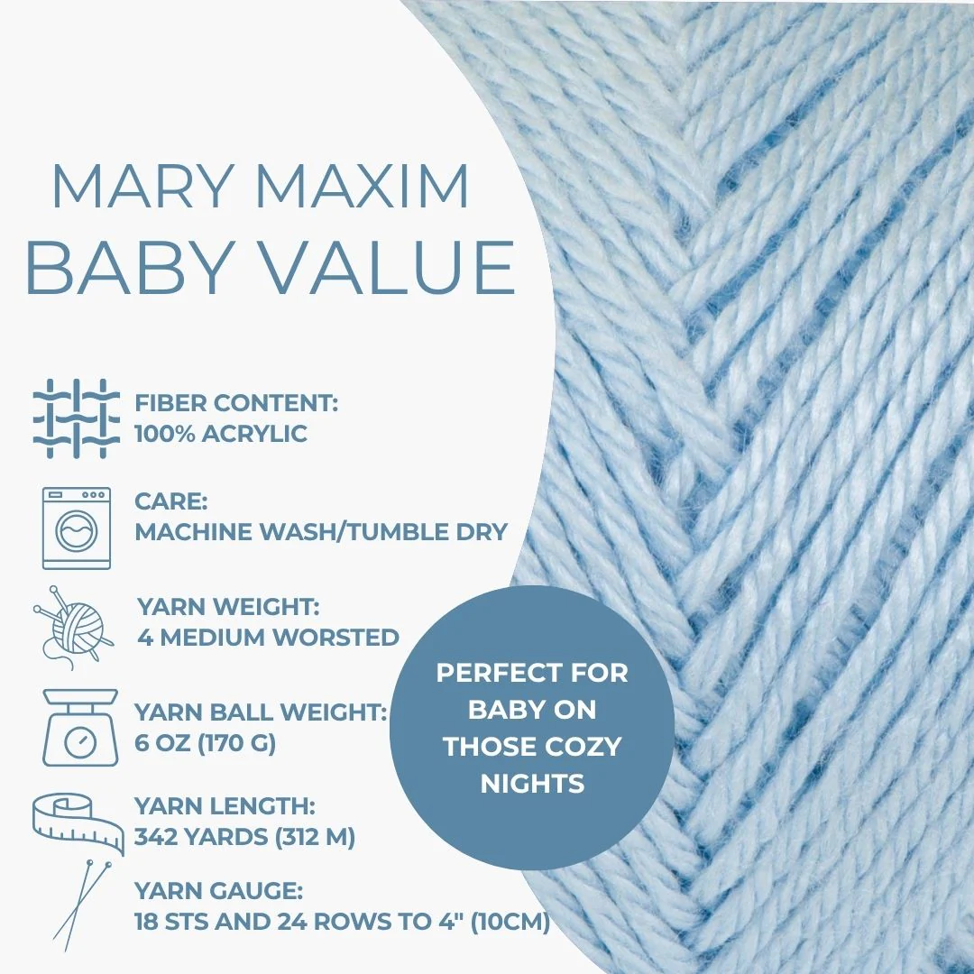 Mary Maxim Baby Value Yarn - Image 20
