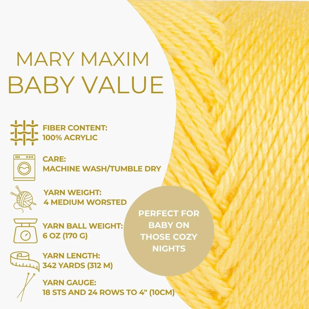Mary Maxim Baby Value Yarn - Image 23