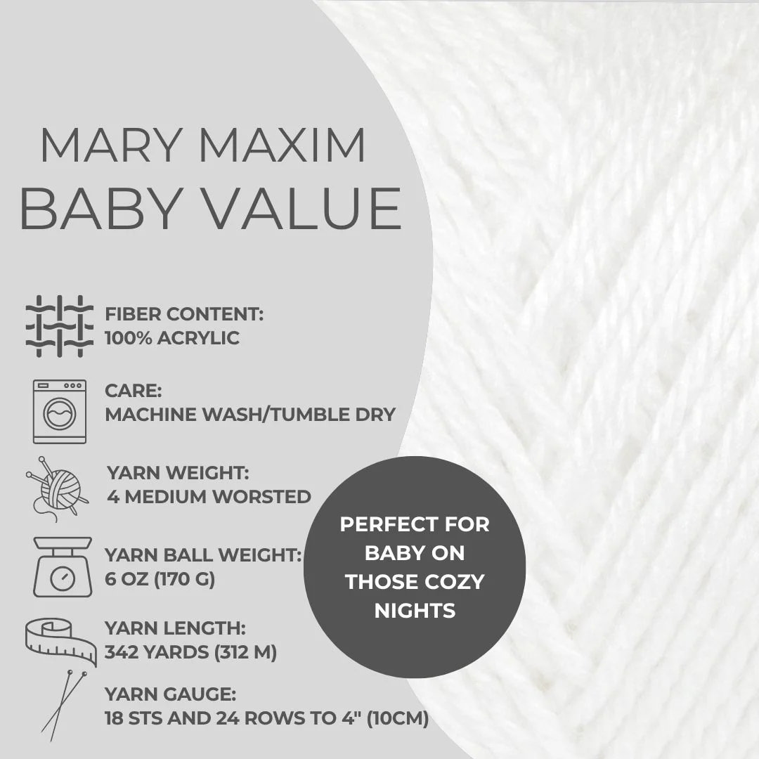 Mary Maxim Baby Value Yarn - Image 26