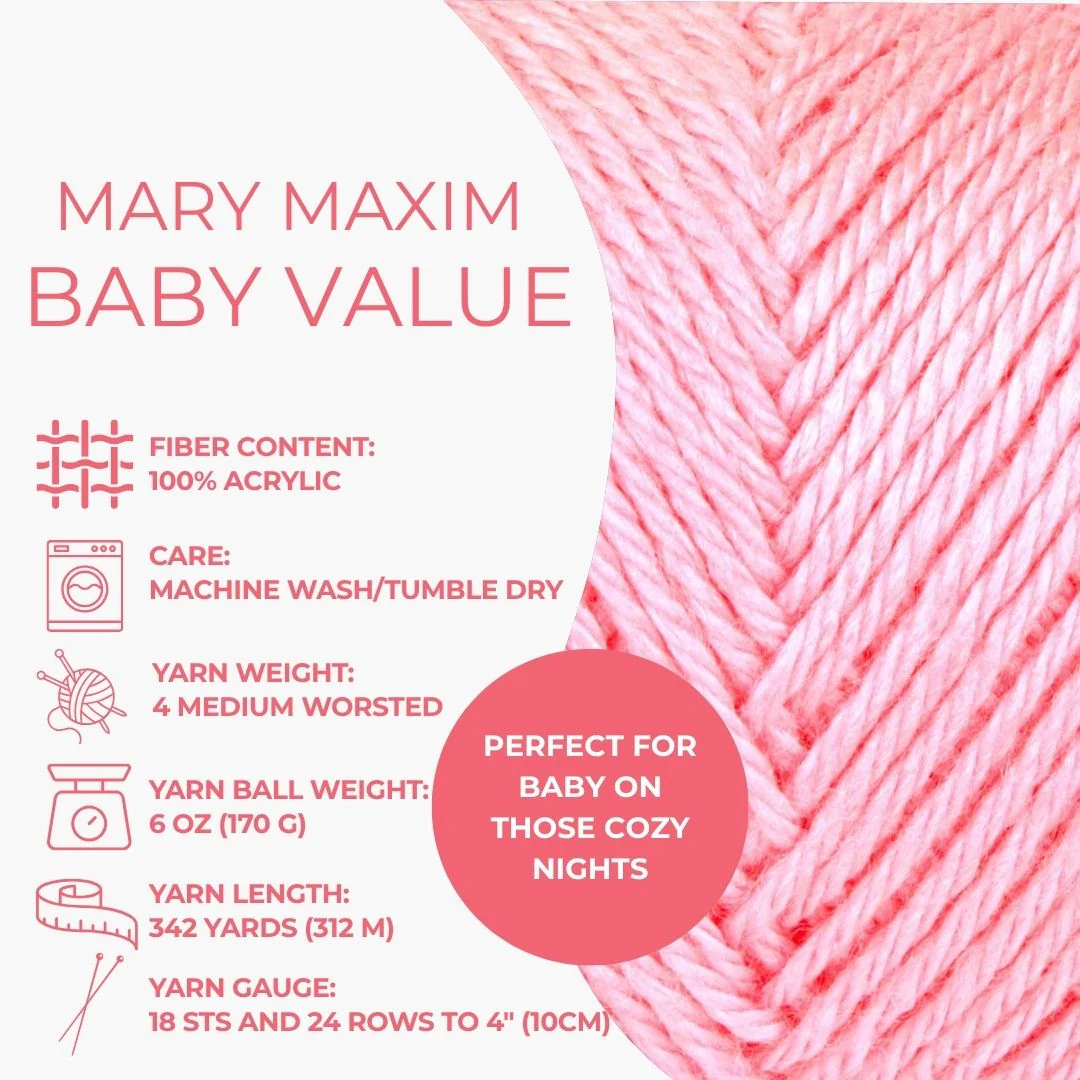 Mary Maxim Baby Value Yarn - Image 29