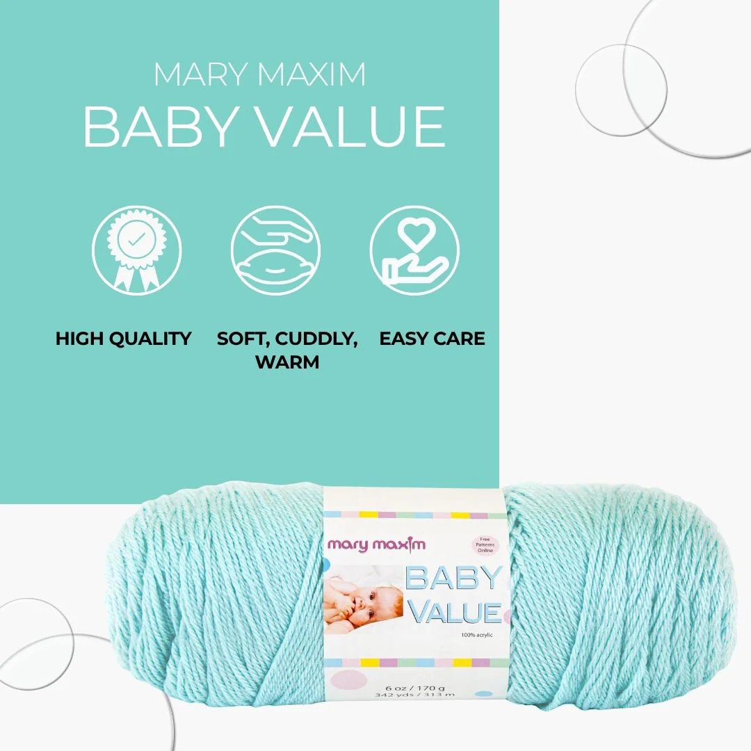 Mary Maxim Baby Value Yarn - Image 32