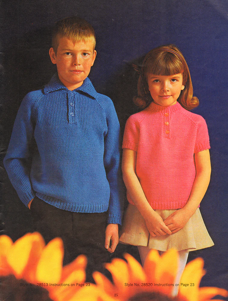 Mary Maxim - Junior Casuals Pattern Booklet - Image 3