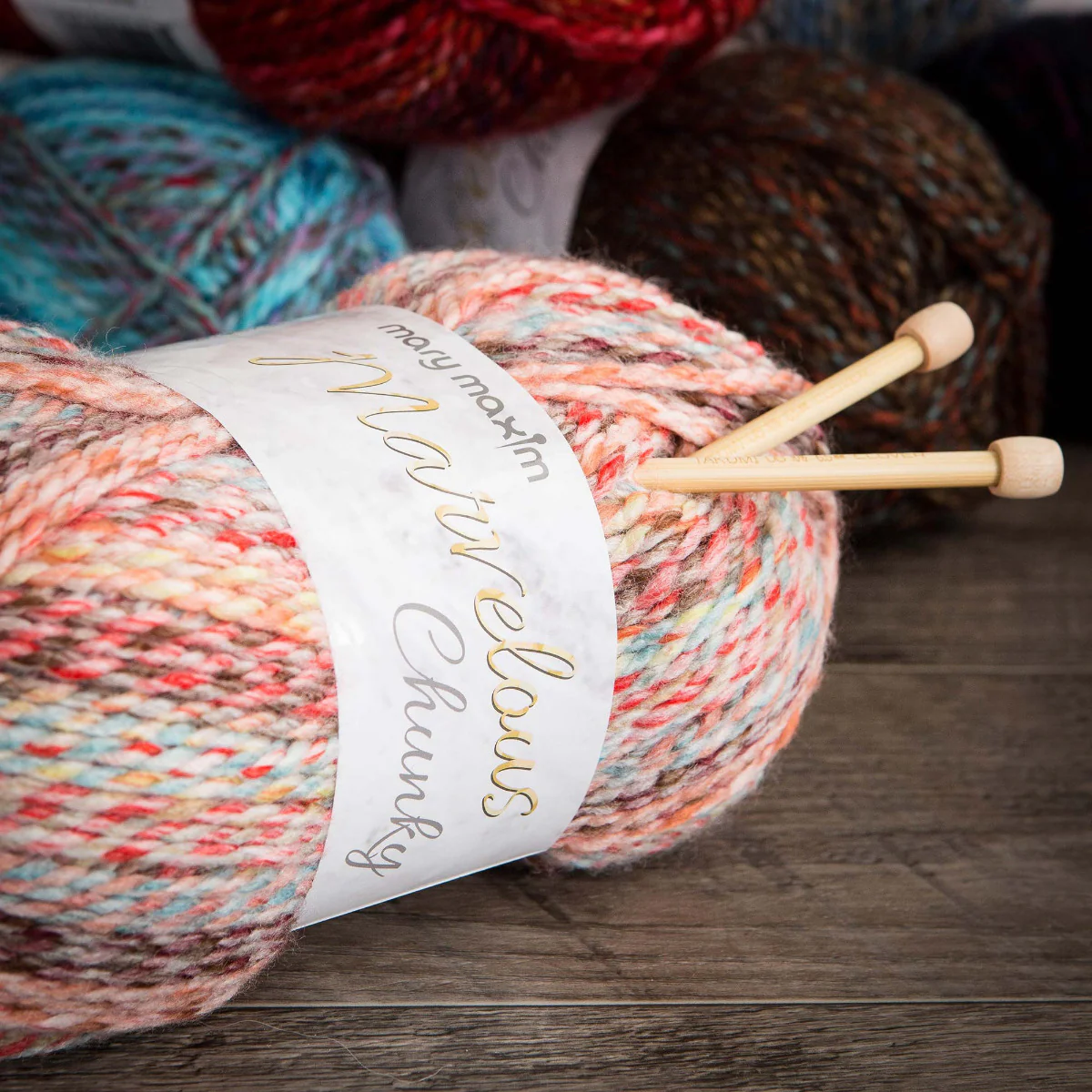 Mary Maxim Marvelous Chunky Yarn - Image 3
