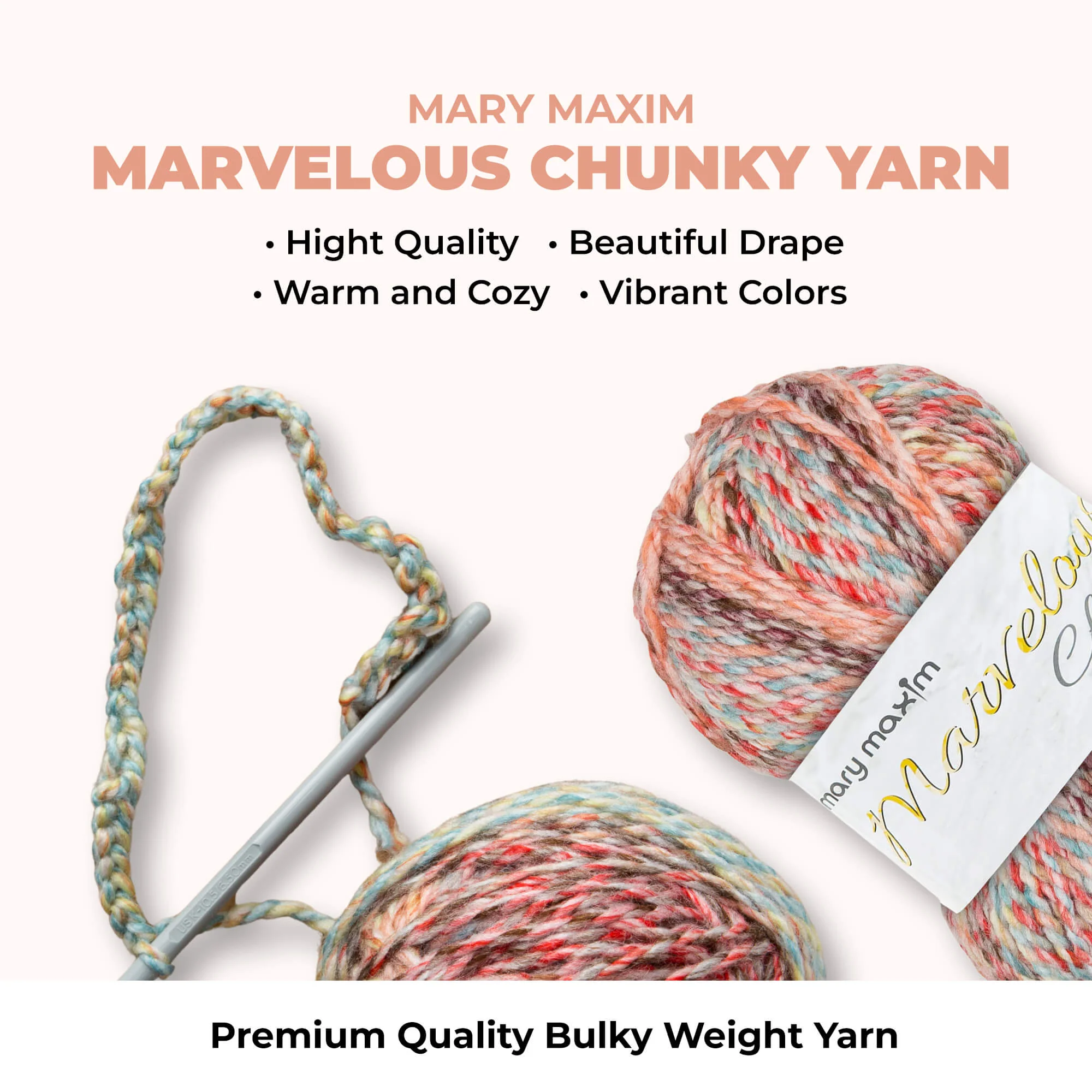 Mary Maxim Marvelous Chunky Yarn - Image 34