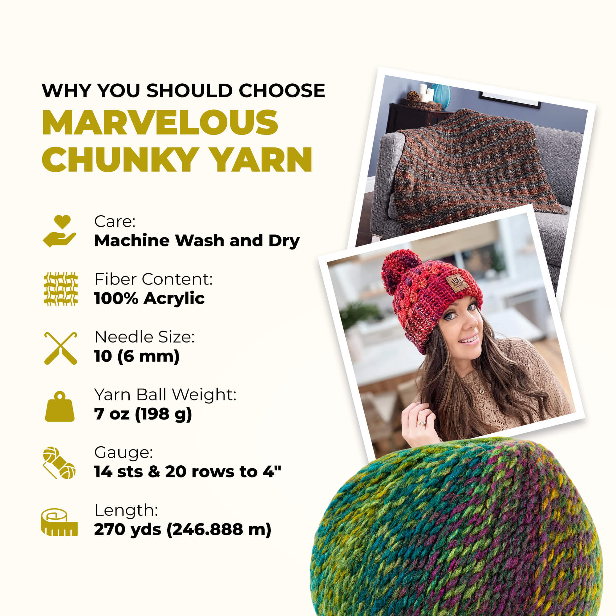 Mary Maxim Marvelous Chunky Yarn - Image 41
