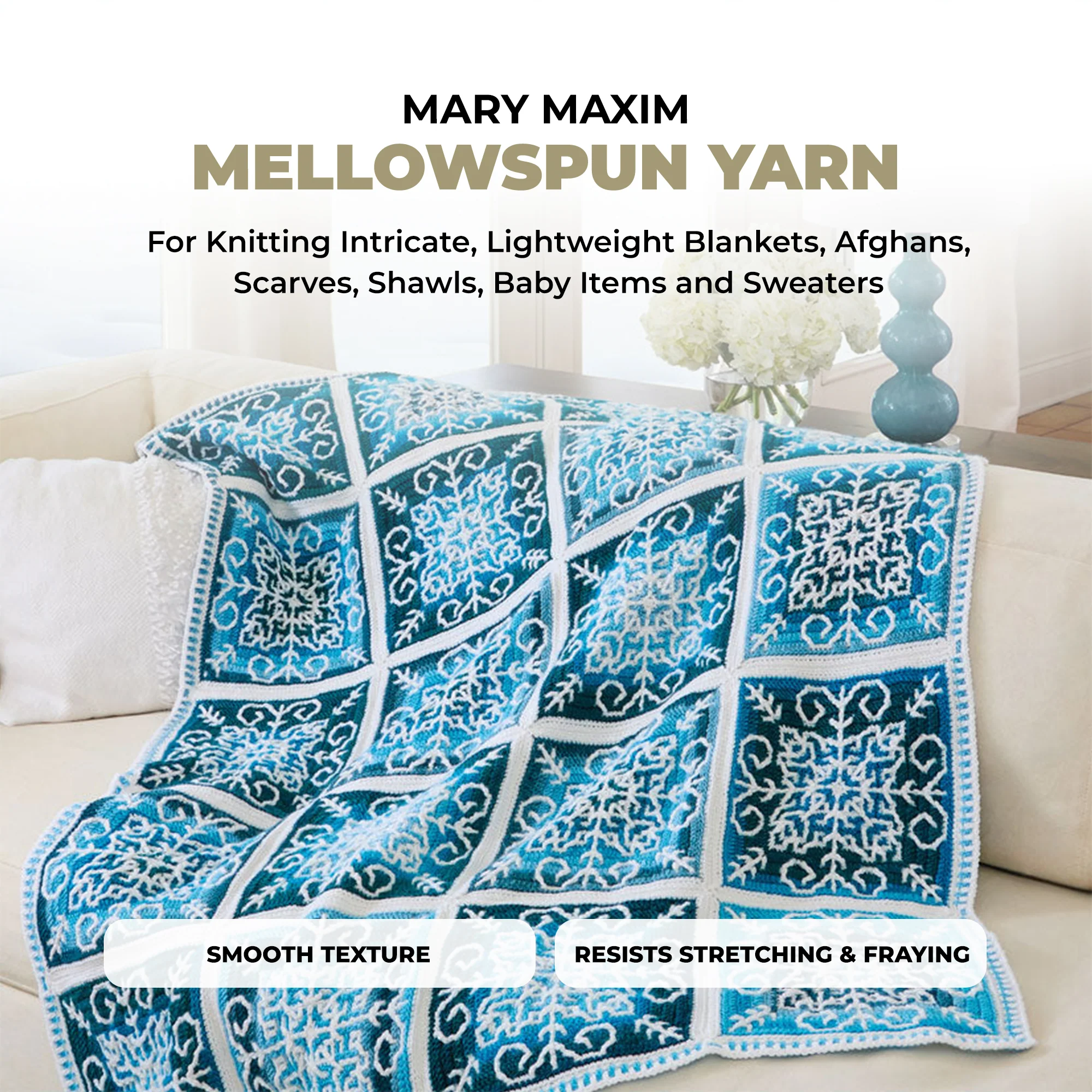 Mary Maxim Mellowspun DK Yarn - Image 10