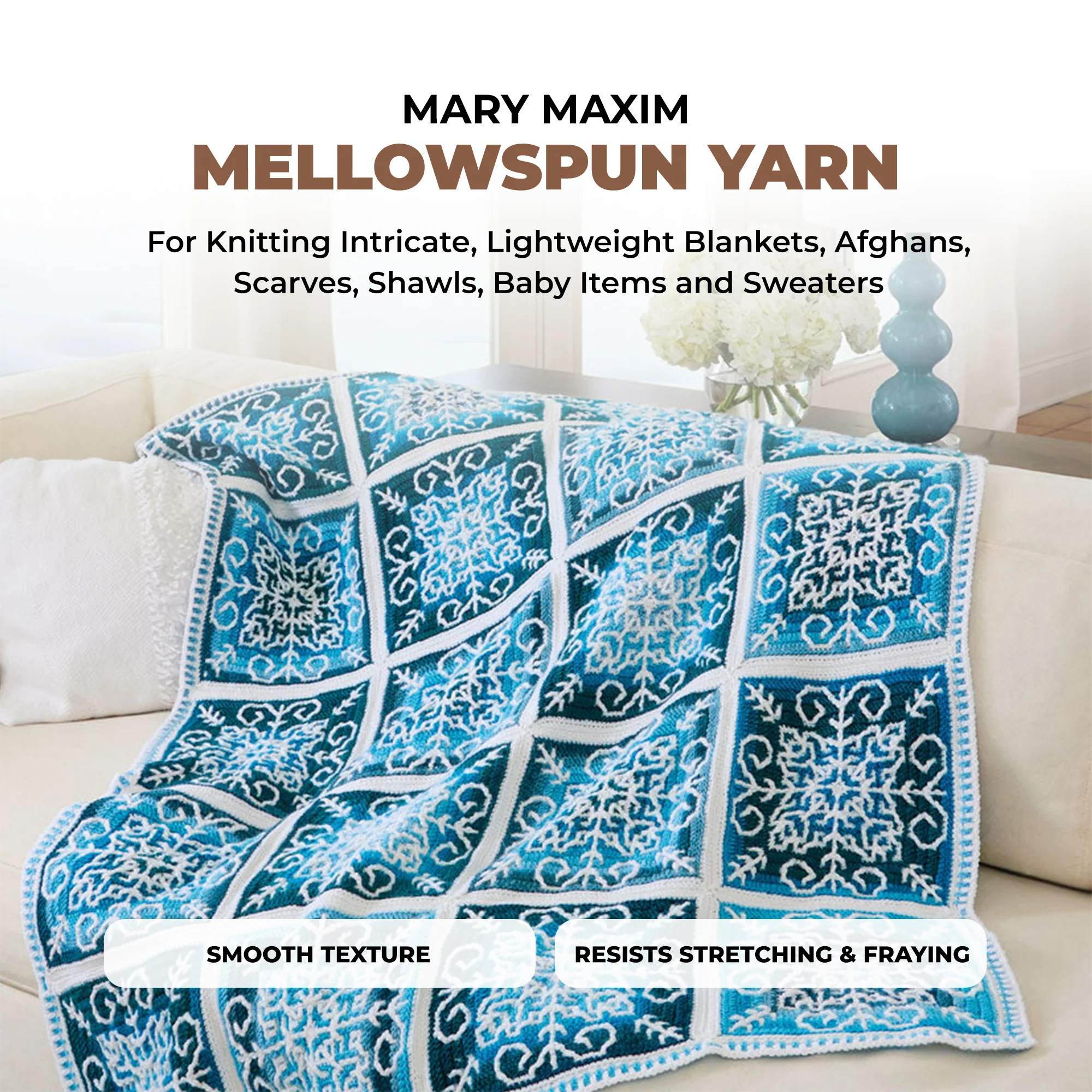 Mary Maxim Mellowspun DK Yarn - Image 13
