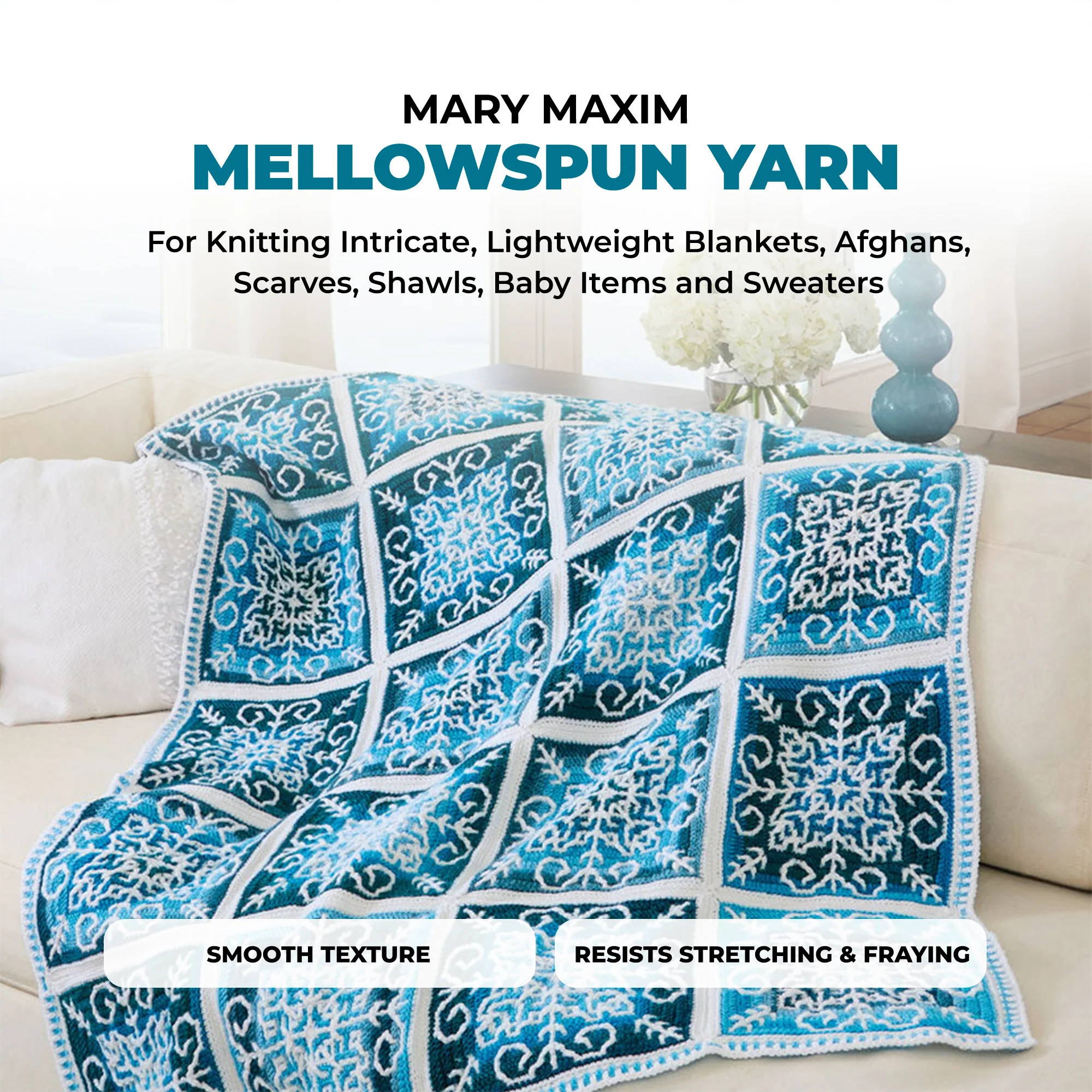 Mary Maxim Mellowspun DK Yarn - Image 7