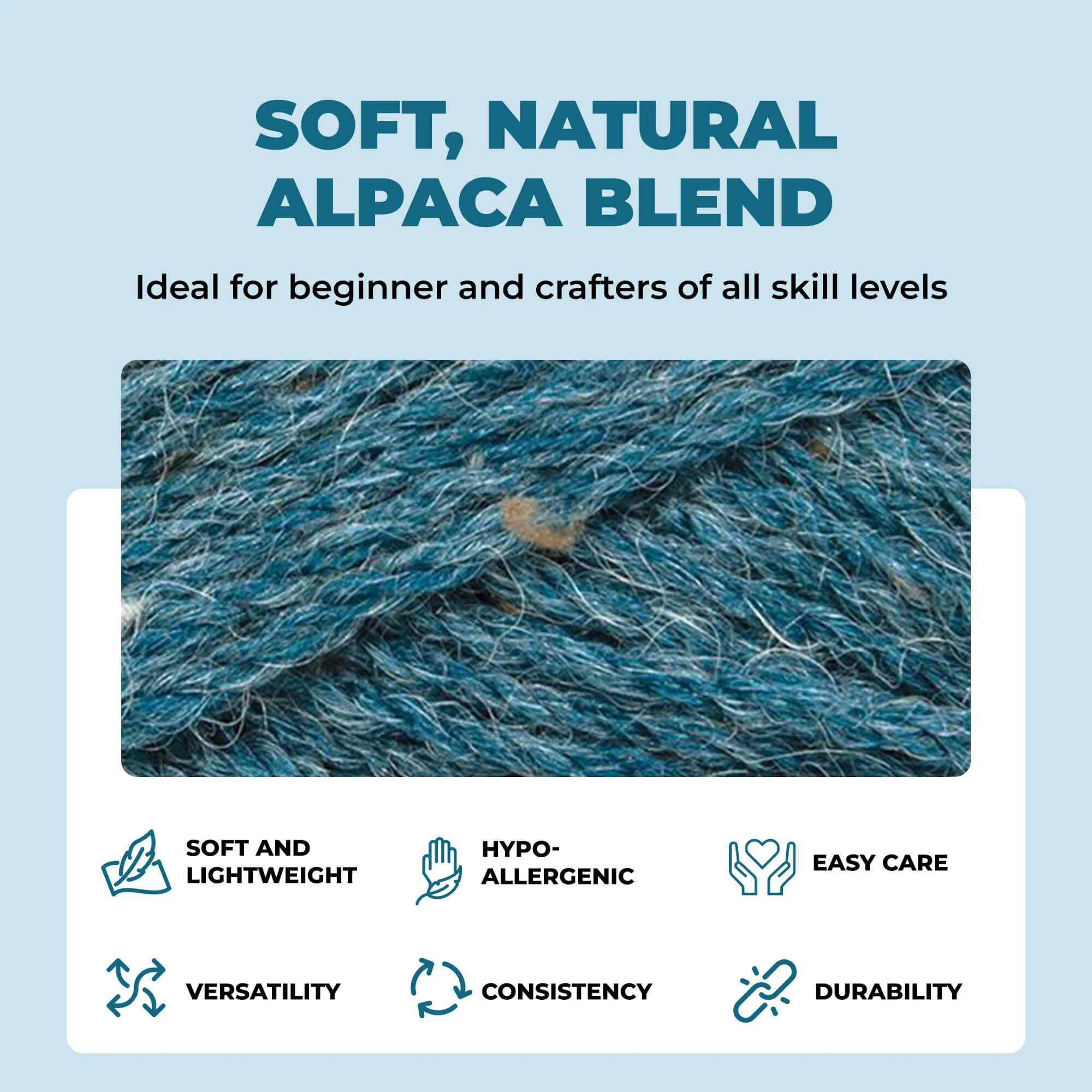 Mary Maxim Natural Alpaca Tweed - Image 66
