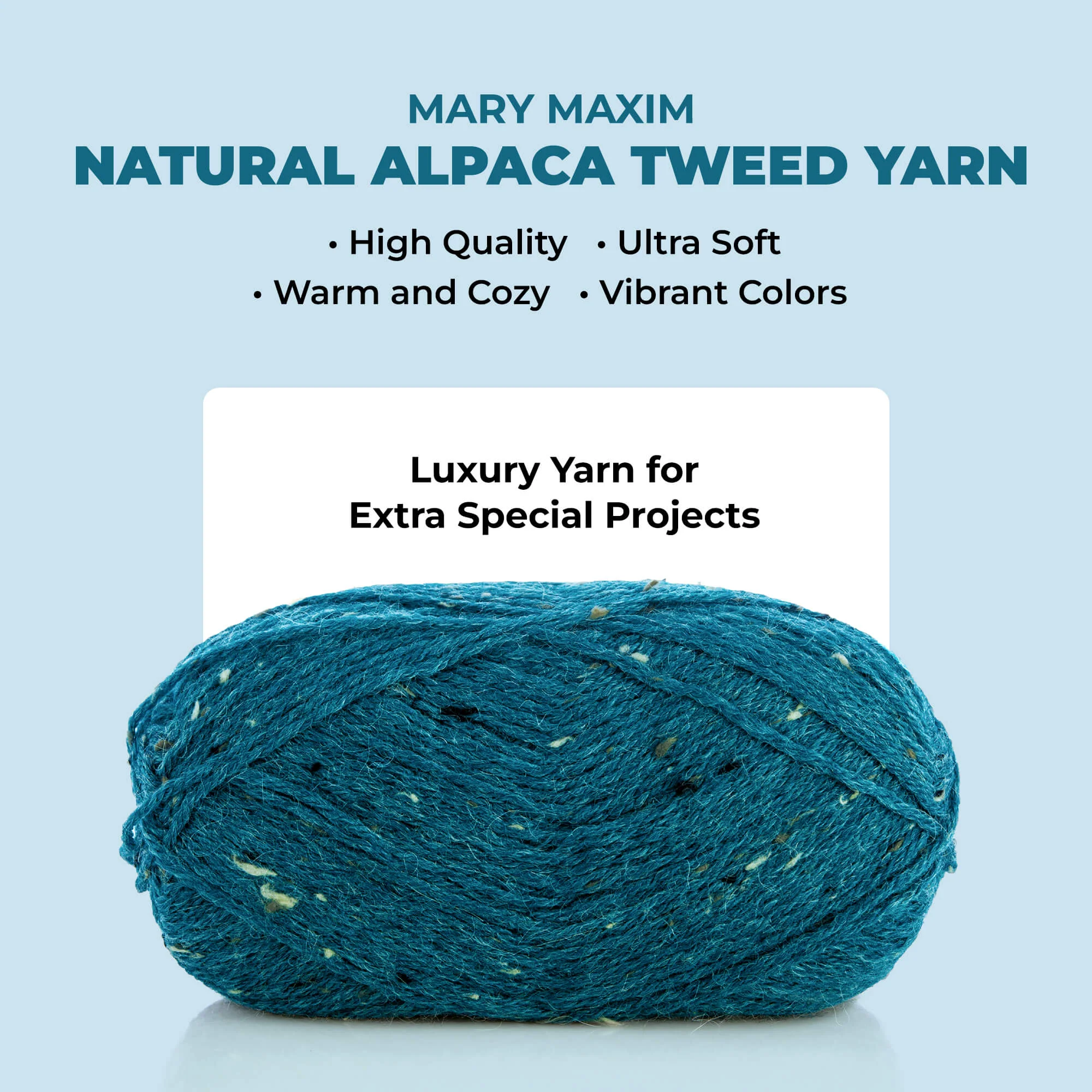 Mary Maxim Natural Alpaca Tweed - Image 67