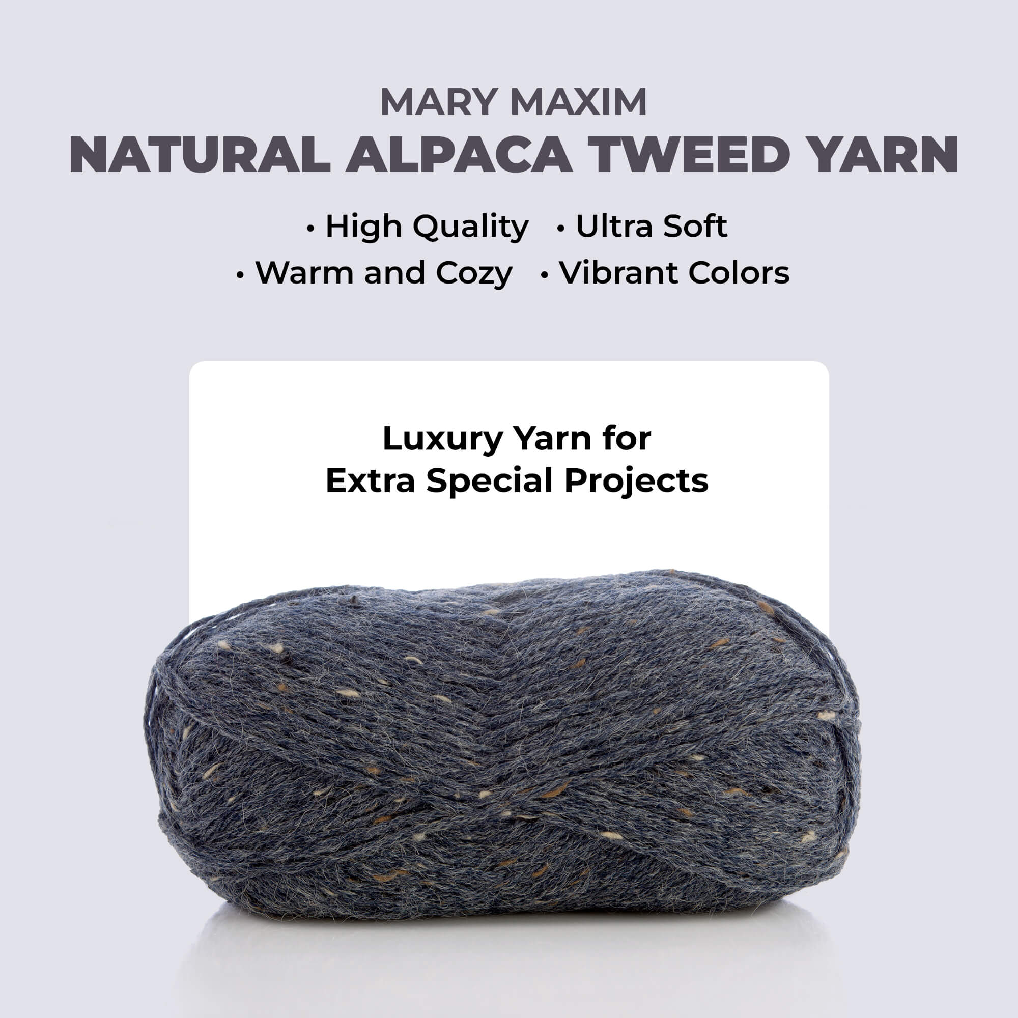 Mary Maxim Natural Alpaca Tweed - Image 72