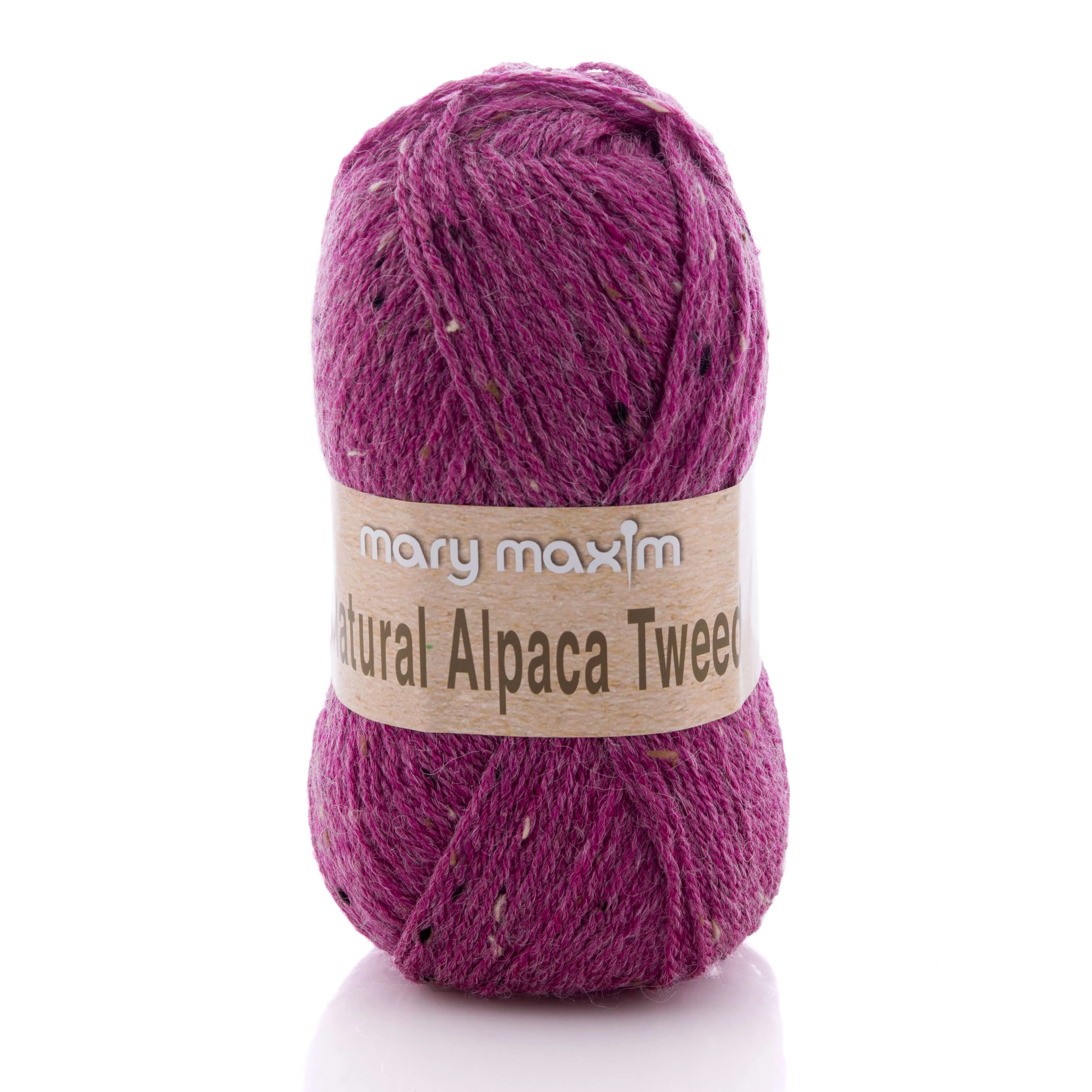 Mary Maxim Natural Alpaca Tweed - Image 8