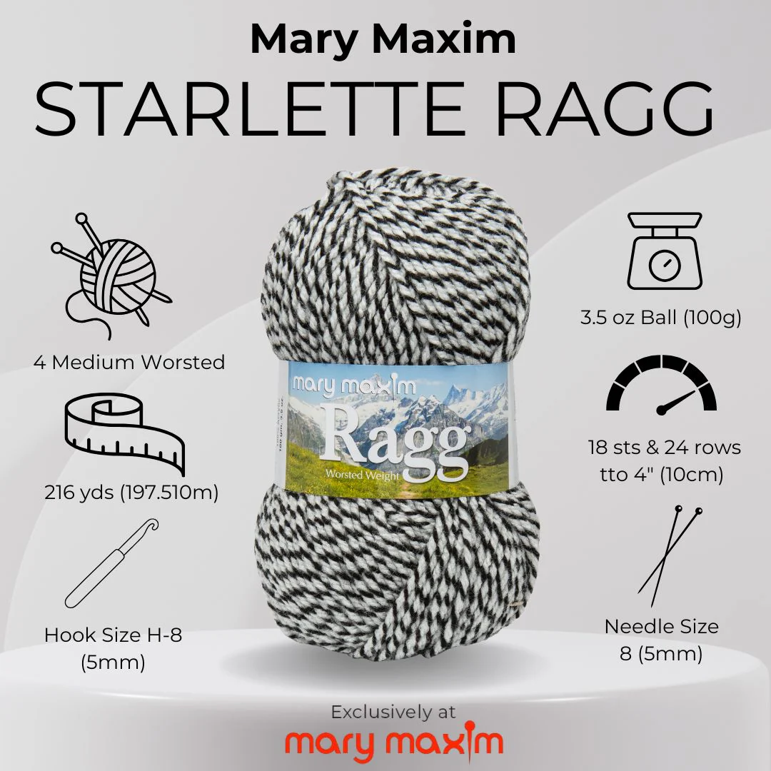 Mary Maxim Starlette Ragg Yarn - Image 26