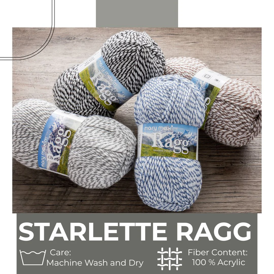 Mary Maxim Starlette Ragg Yarn - Image 27