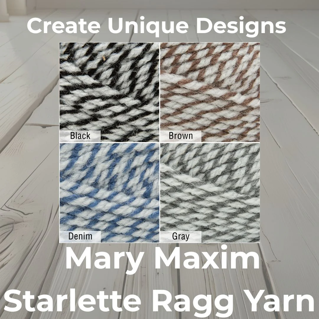 Mary Maxim Starlette Ragg Yarn - Image 28