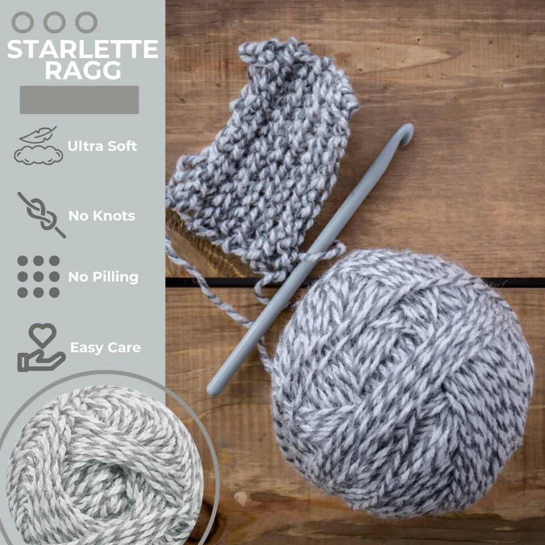 Mary Maxim Starlette Ragg Yarn - Image 32