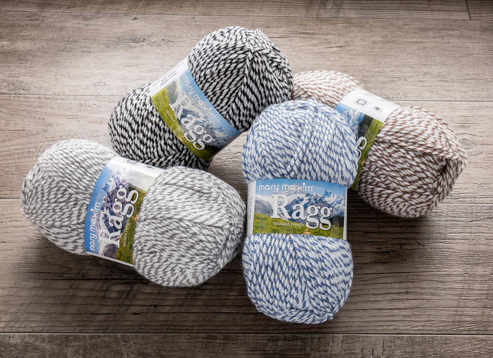 Mary Maxim Starlette Ragg Yarn - Image 5