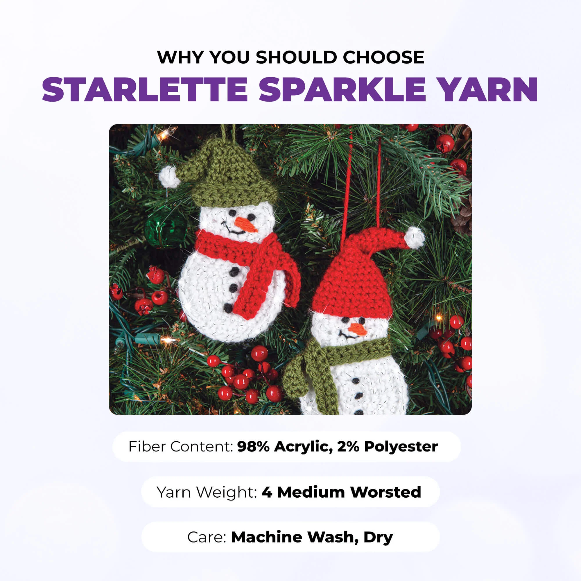Mary Maxim Starlette Sparkle - Image 41