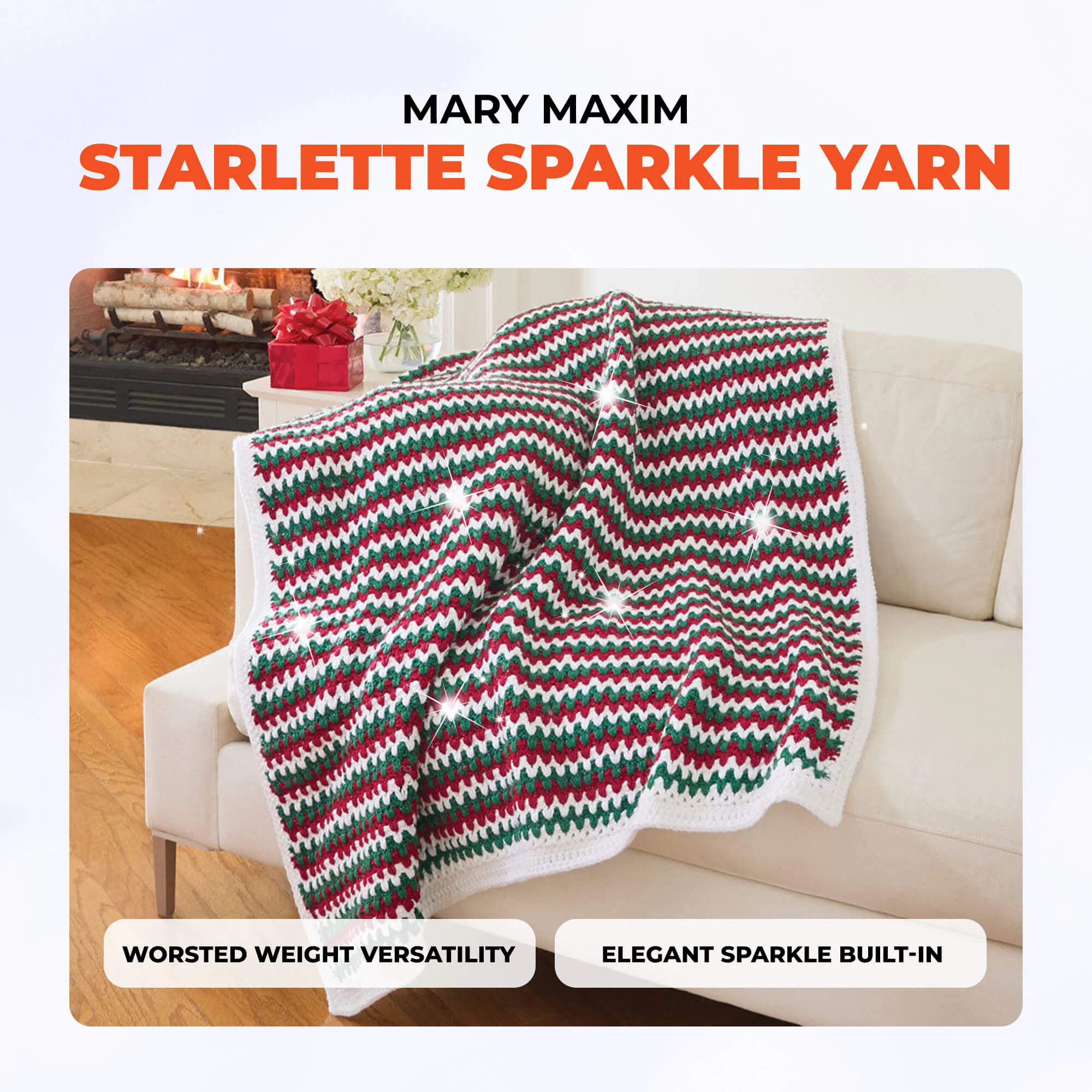 Mary Maxim Starlette Sparkle - Image 45