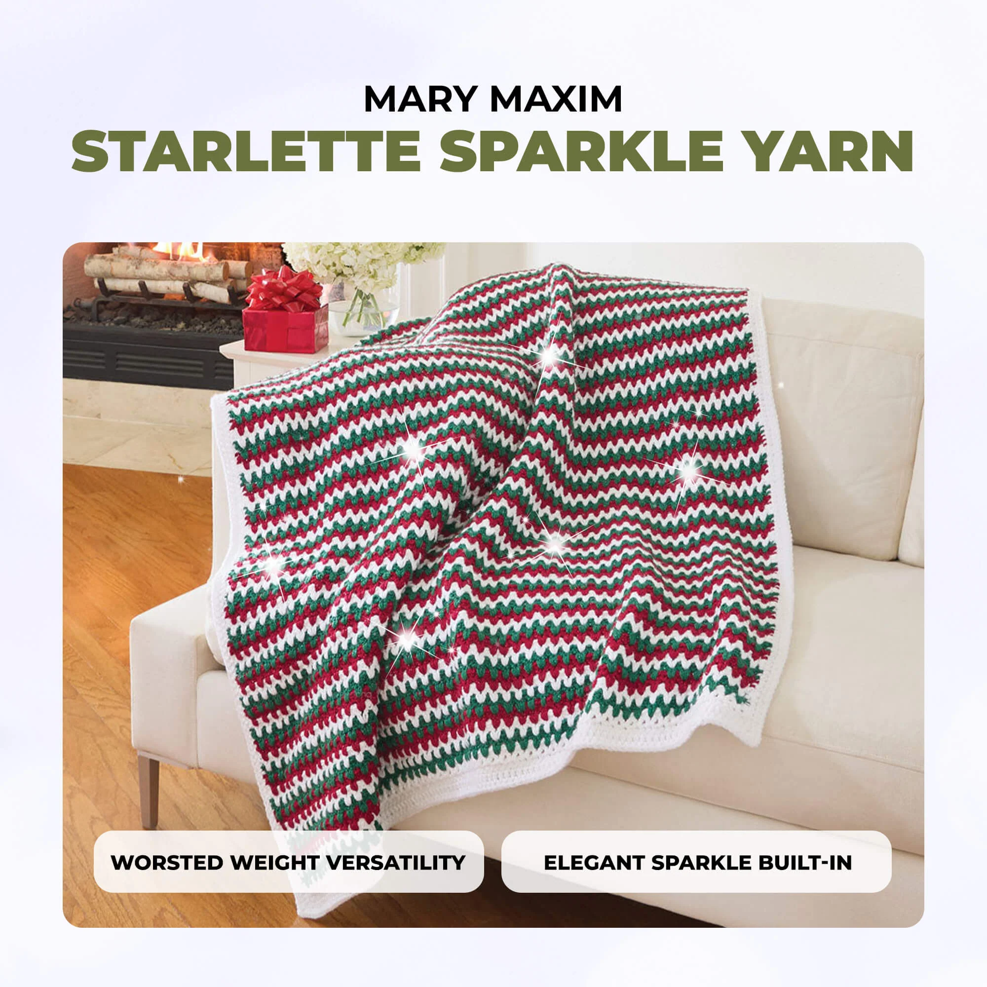 Mary Maxim Starlette Sparkle - Image 50