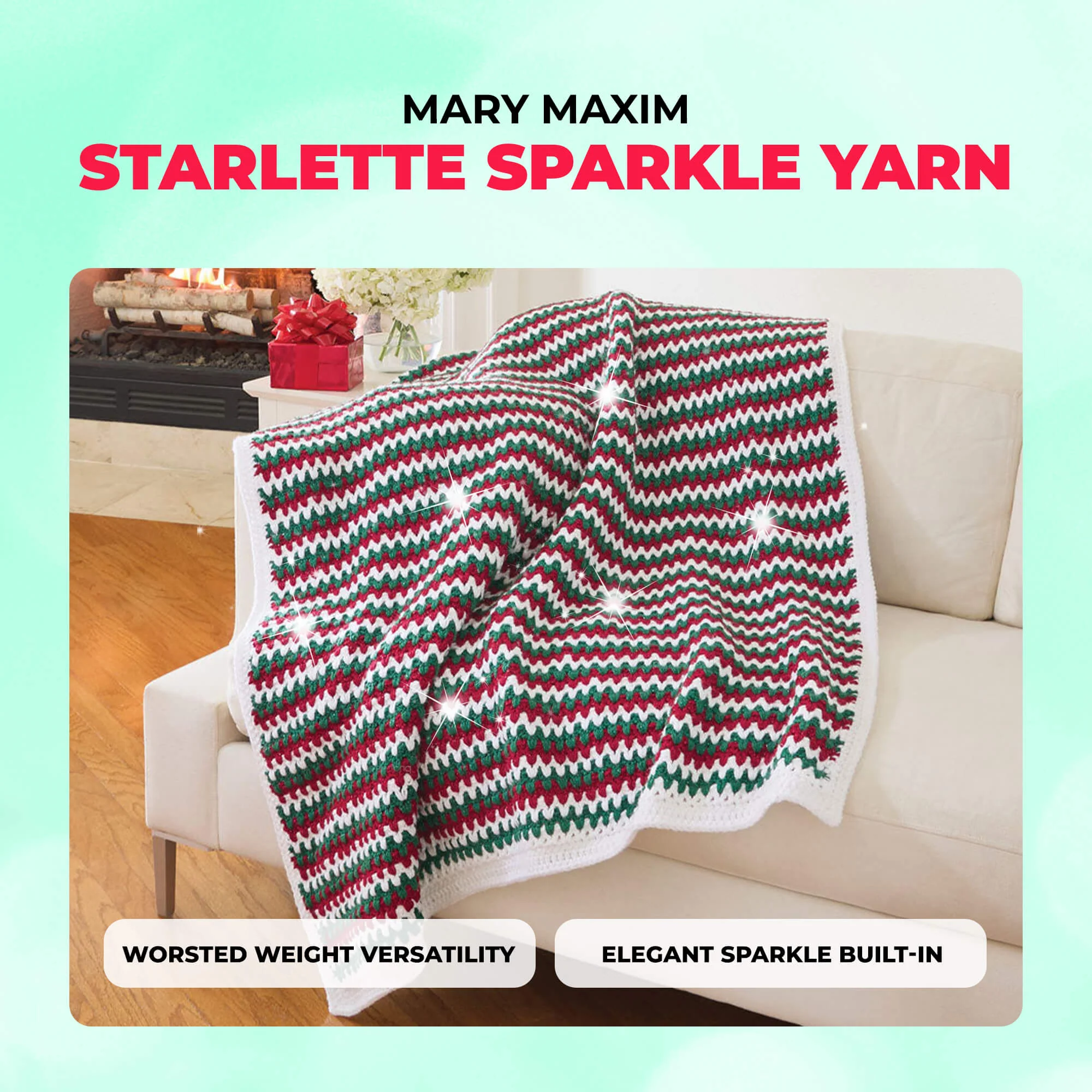 Mary Maxim Starlette Sparkle - Image 61