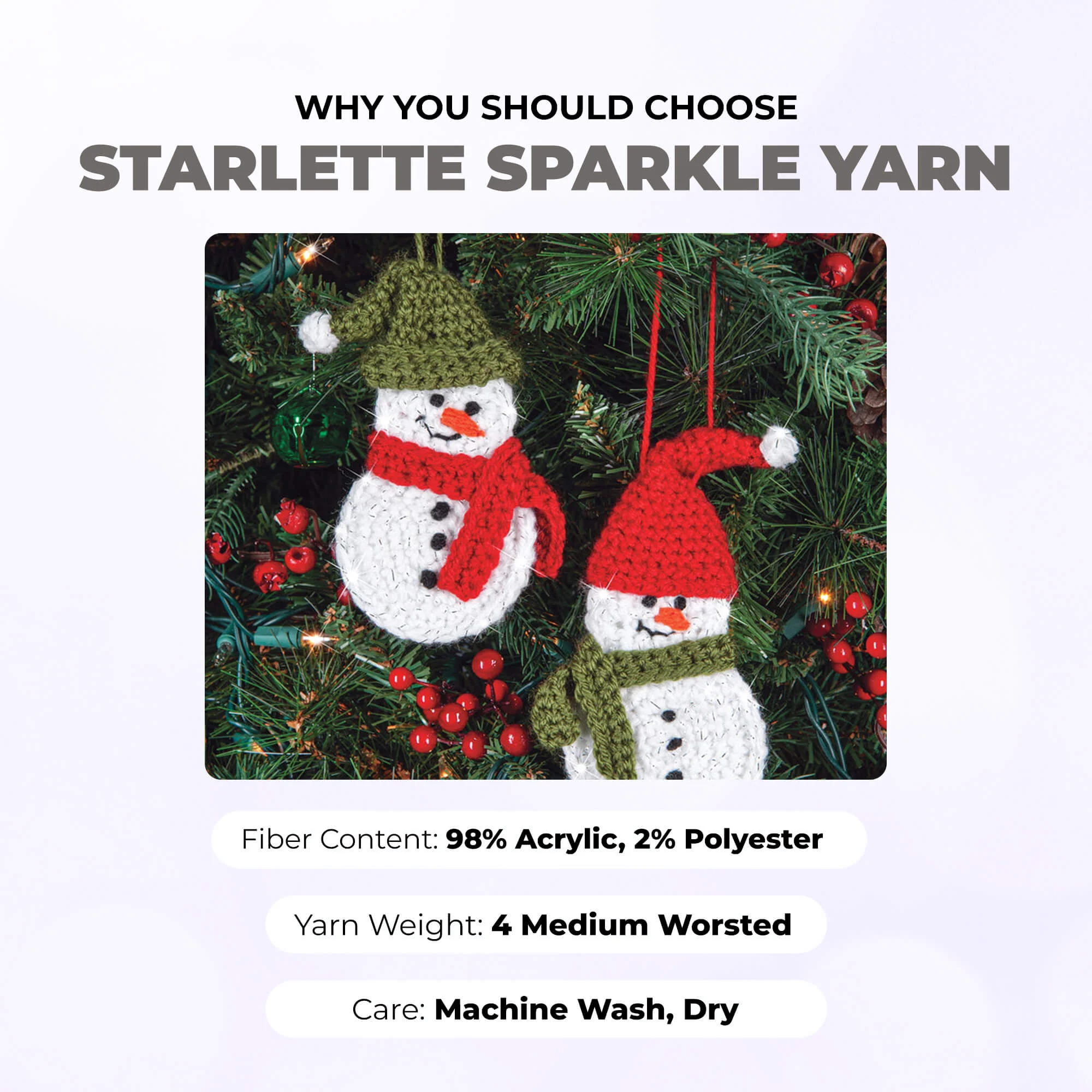 Mary Maxim Starlette Sparkle - Image 85