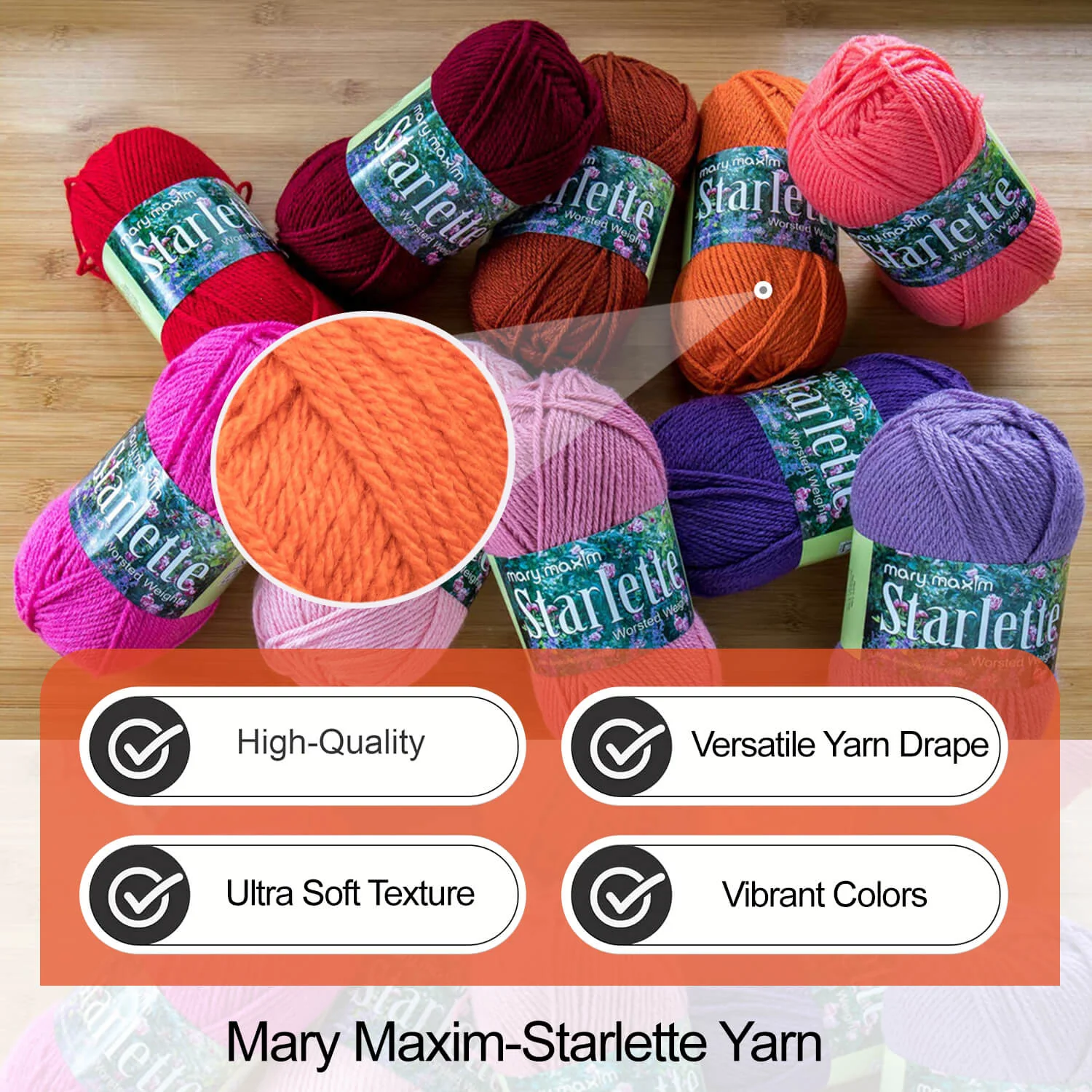 Mary Maxim Starlette Yarn - Image 105