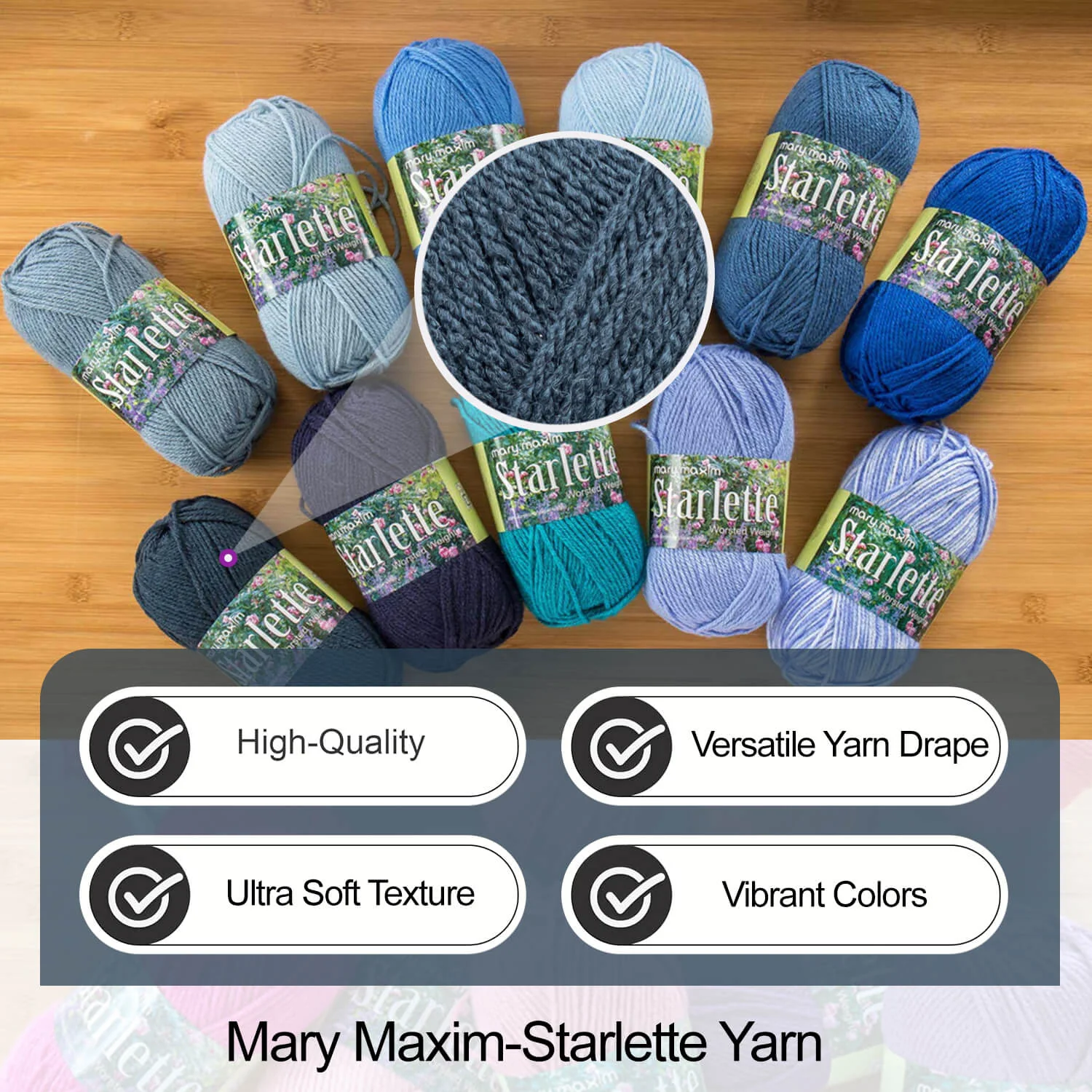 Mary Maxim Starlette Yarn - Image 110