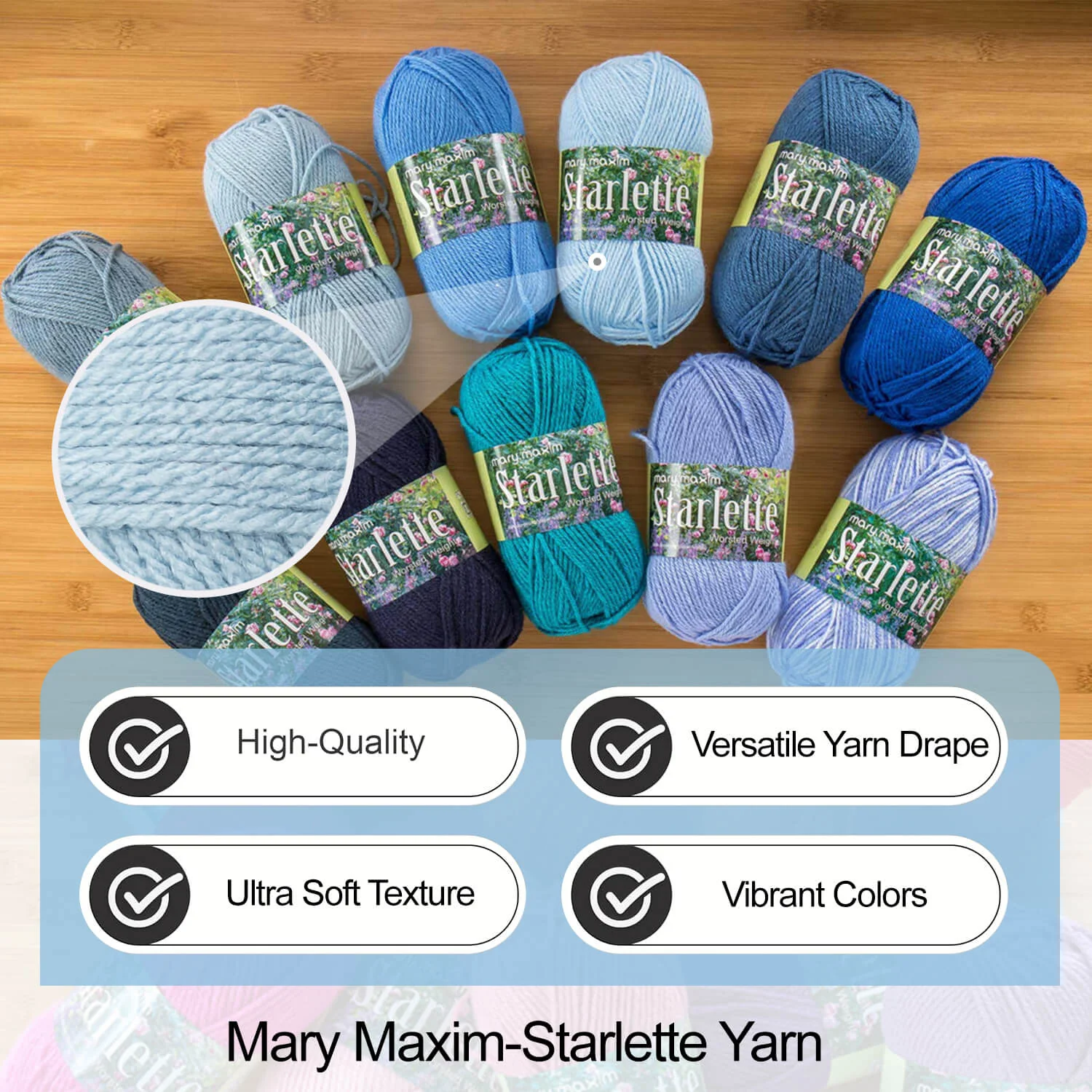 Mary Maxim Starlette Yarn - Image 115