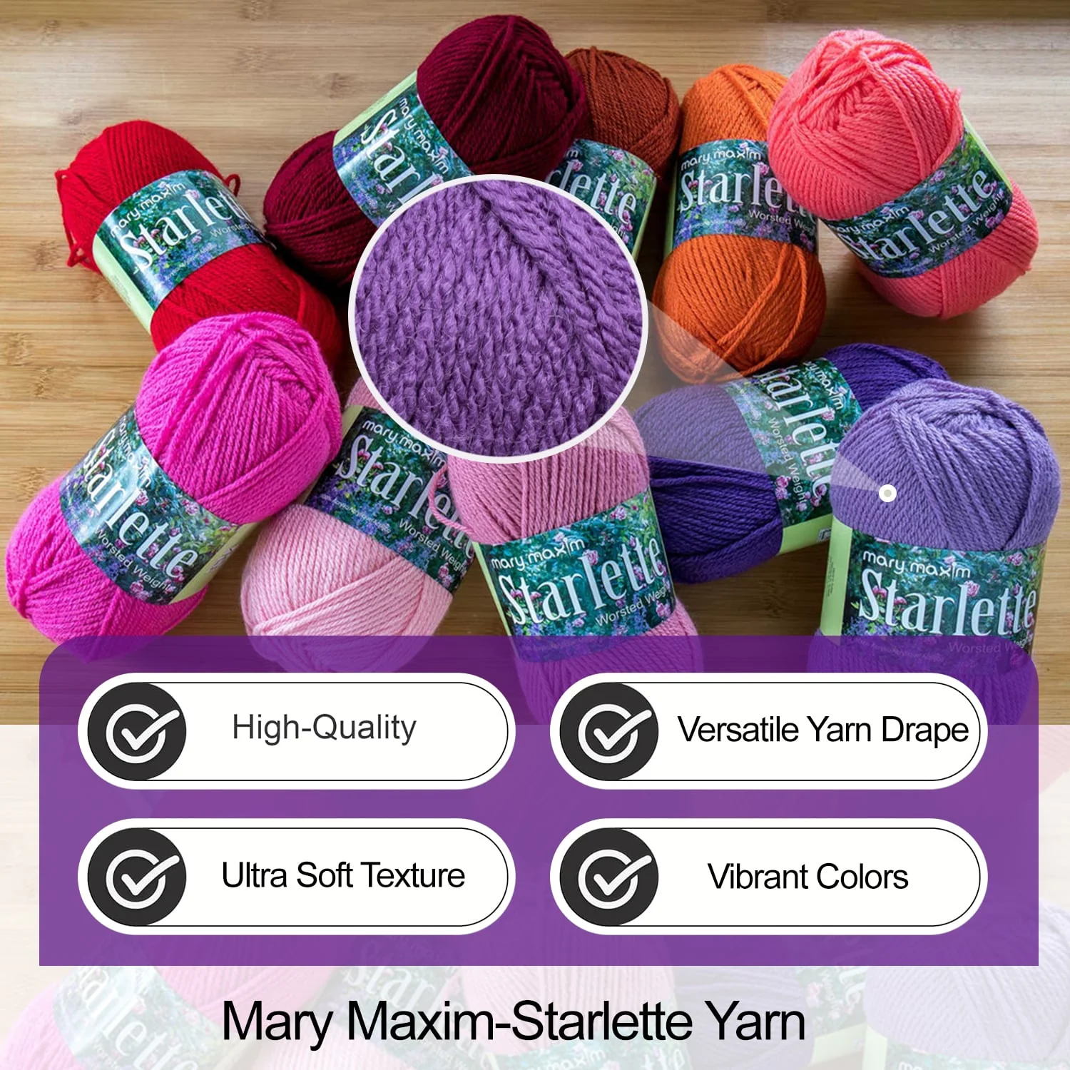 Mary Maxim Starlette Yarn - Image 127