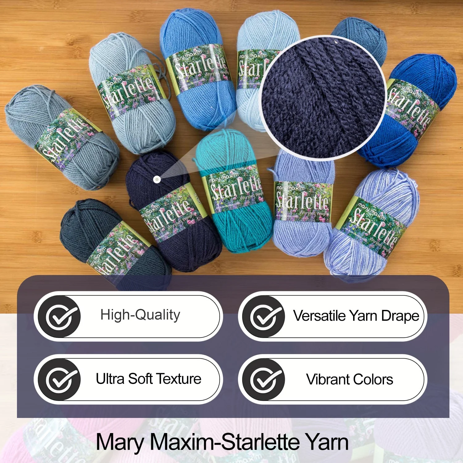 Mary Maxim Starlette Yarn - Image 139