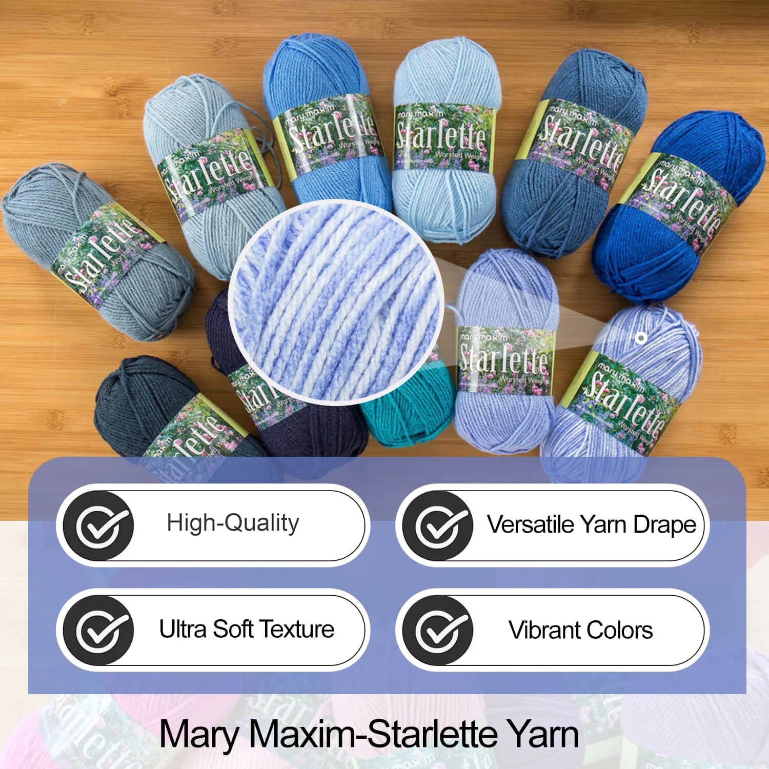 Mary Maxim Starlette Yarn - Image 144