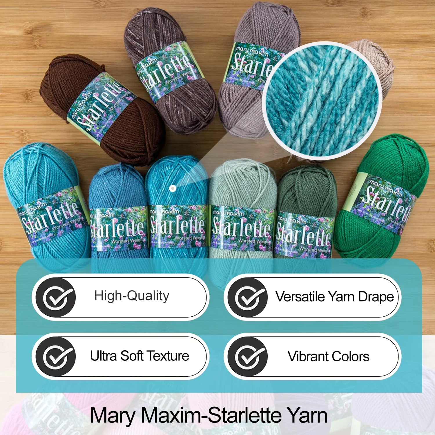 Mary Maxim Starlette Yarn - Image 148