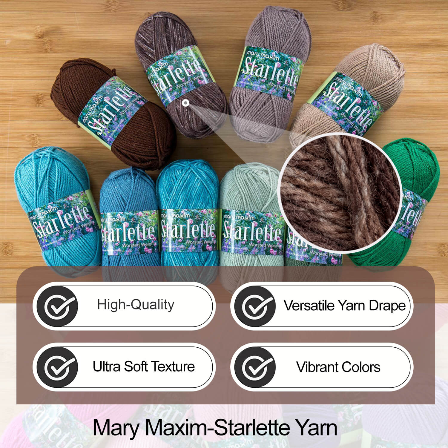 Mary Maxim Starlette Yarn - Image 154