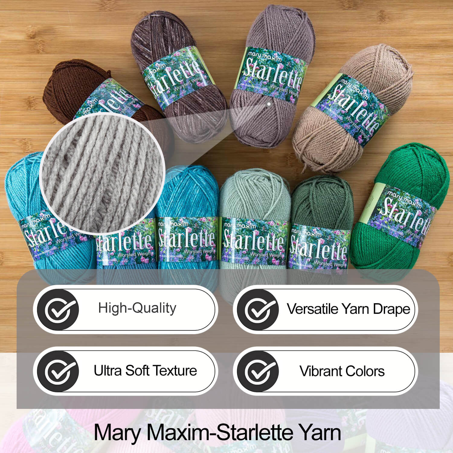 Mary Maxim Starlette Yarn - Image 159