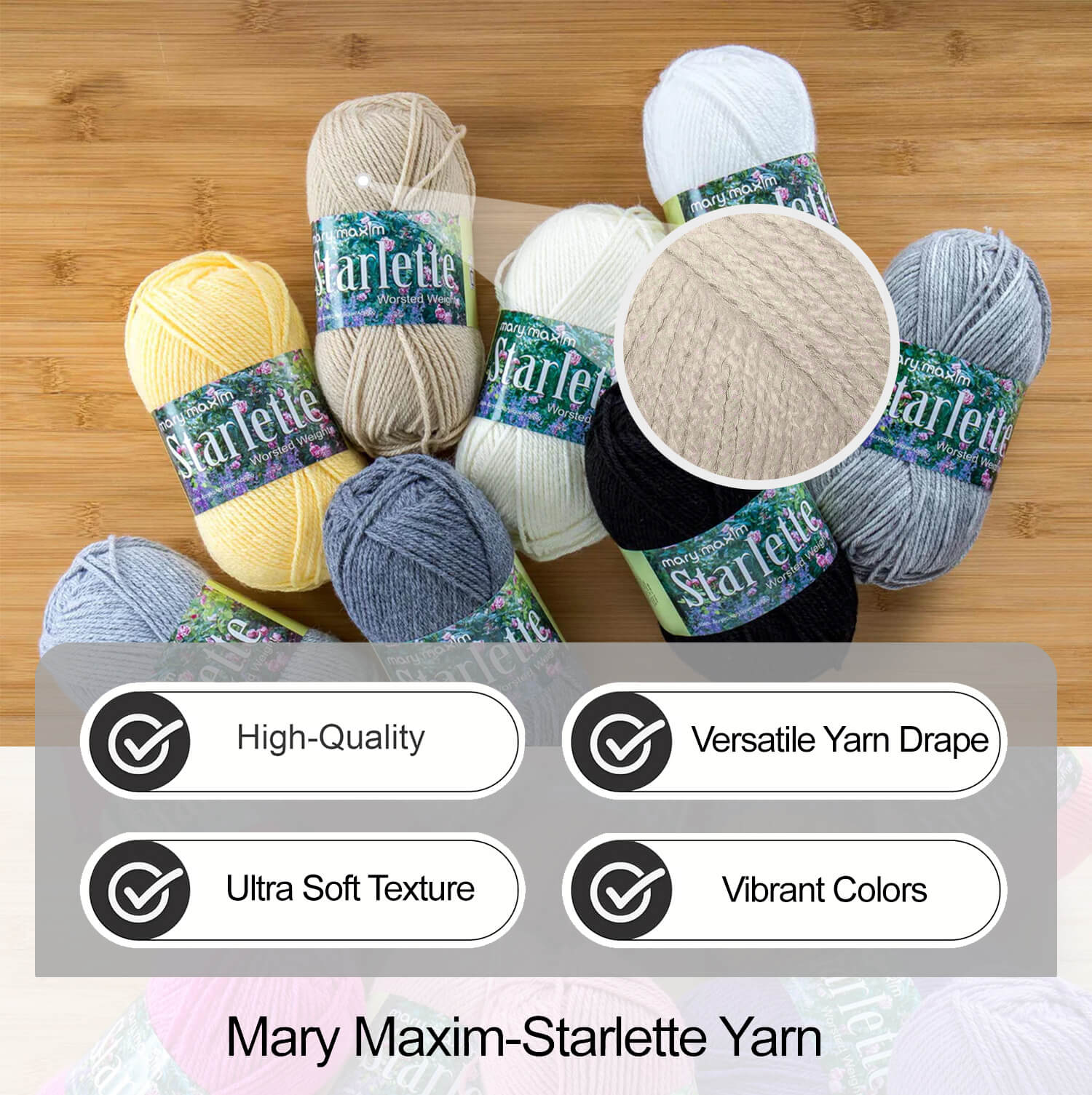 Mary Maxim Starlette Yarn - Image 162