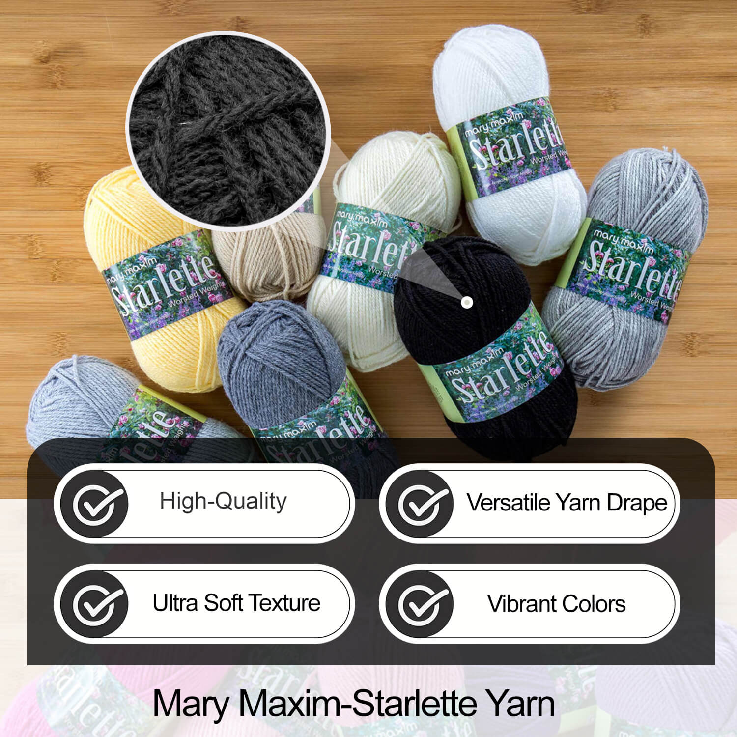 Mary Maxim Starlette Yarn - Image 167