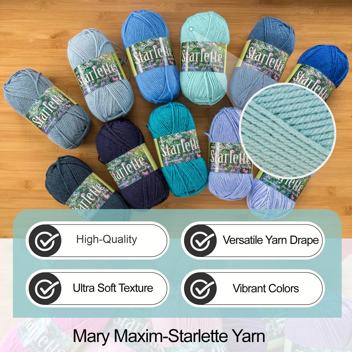 Mary Maxim Starlette Yarn - Image 174