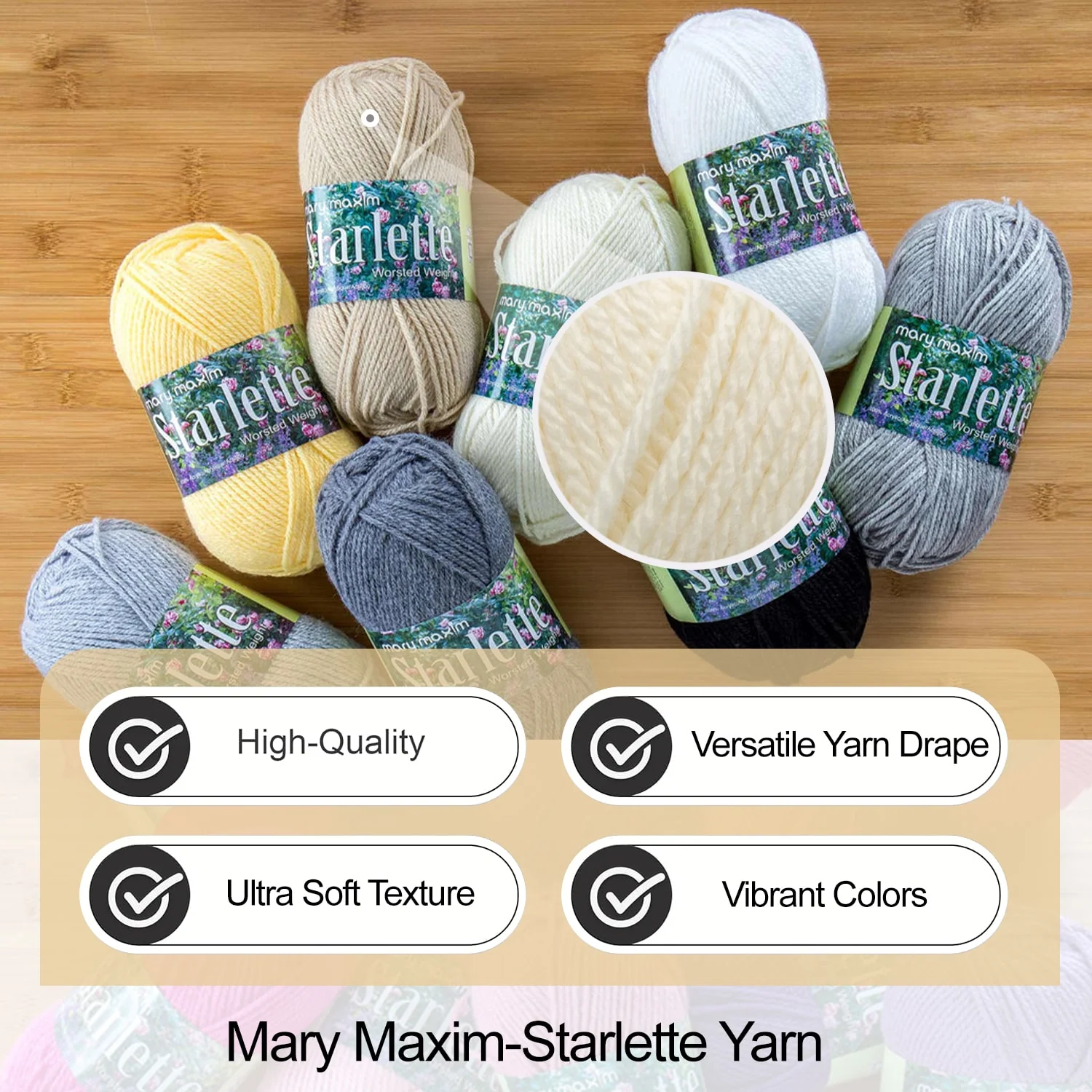 Mary Maxim Starlette Yarn - Image 184