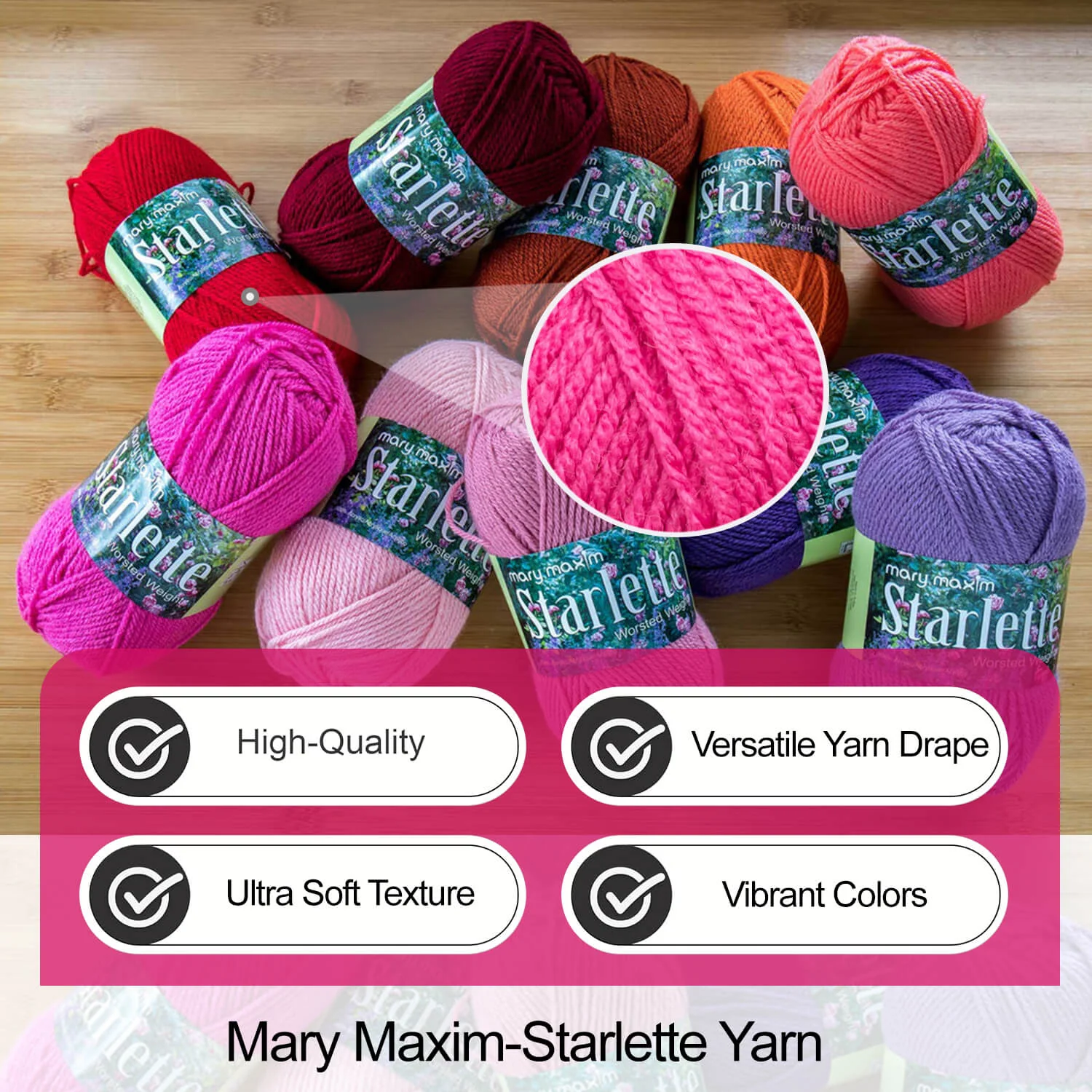 Mary Maxim Starlette Yarn - Image 187