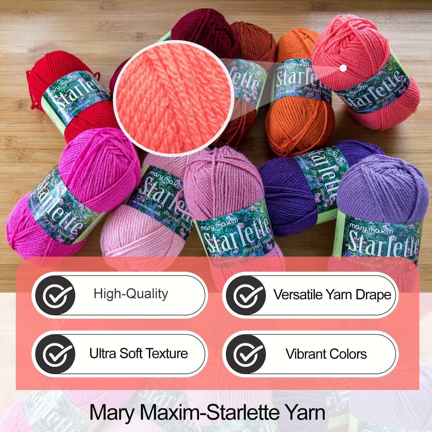 Mary Maxim Starlette Yarn - Image 193