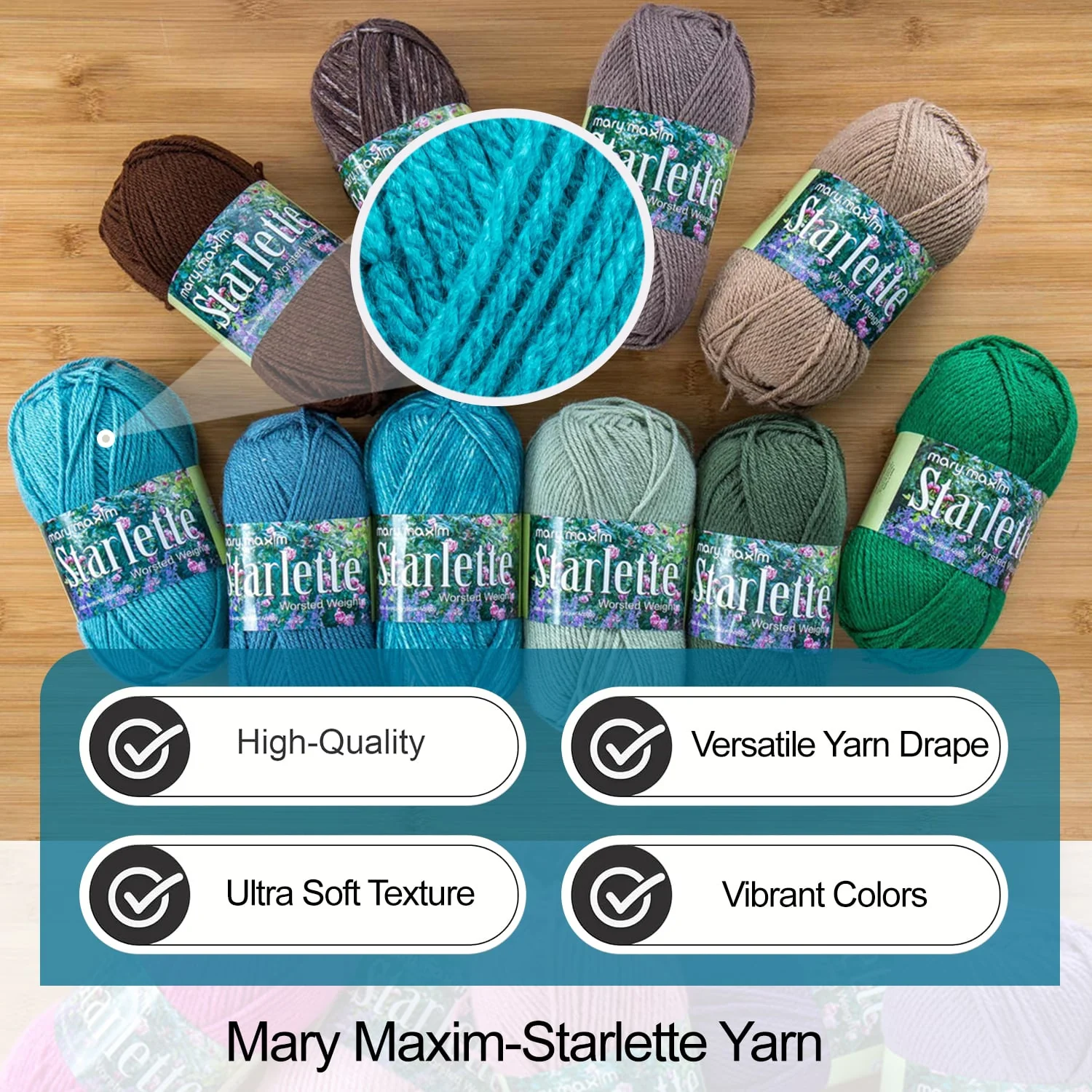 Mary Maxim Starlette Yarn - Image 198