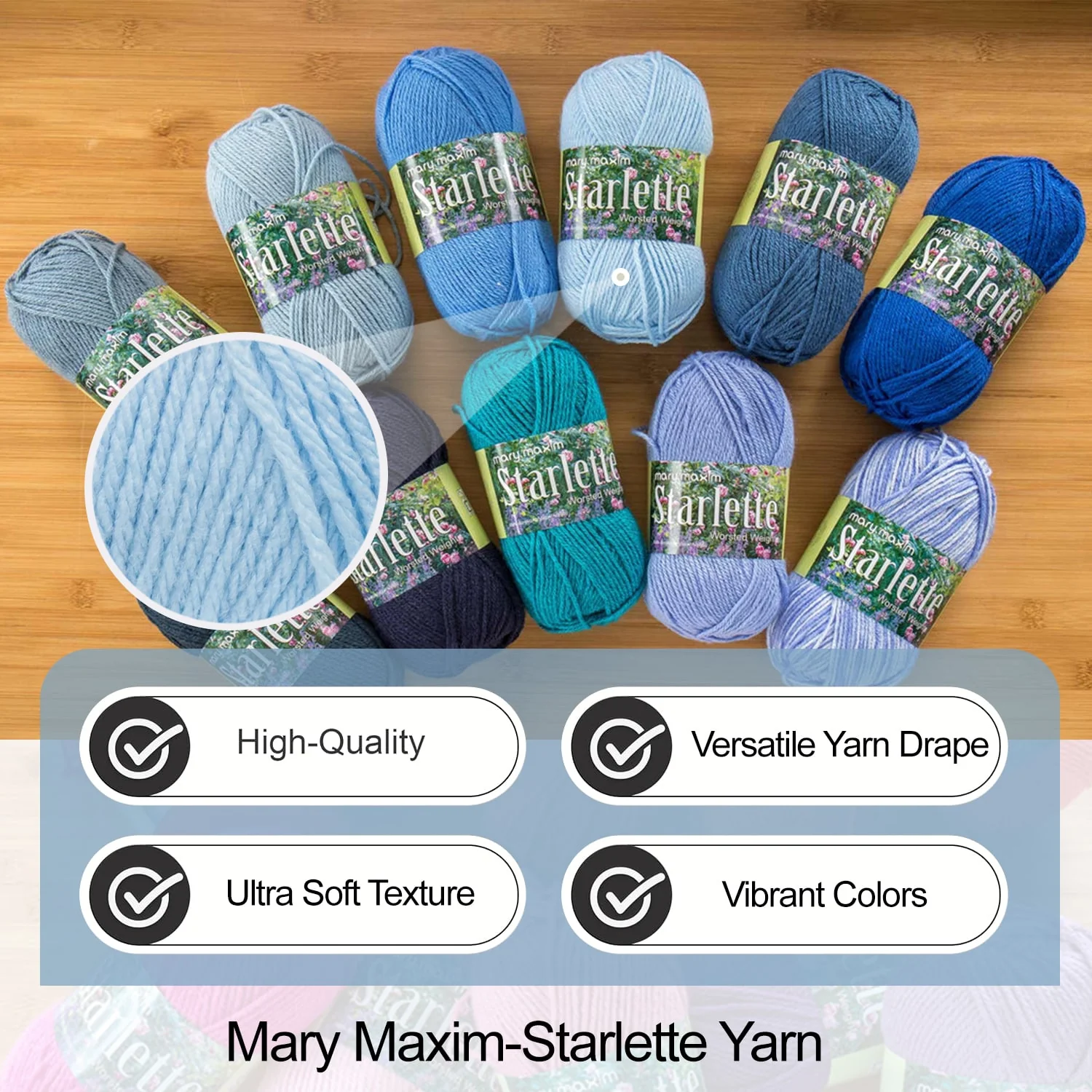 Mary Maxim Starlette Yarn - Image 203