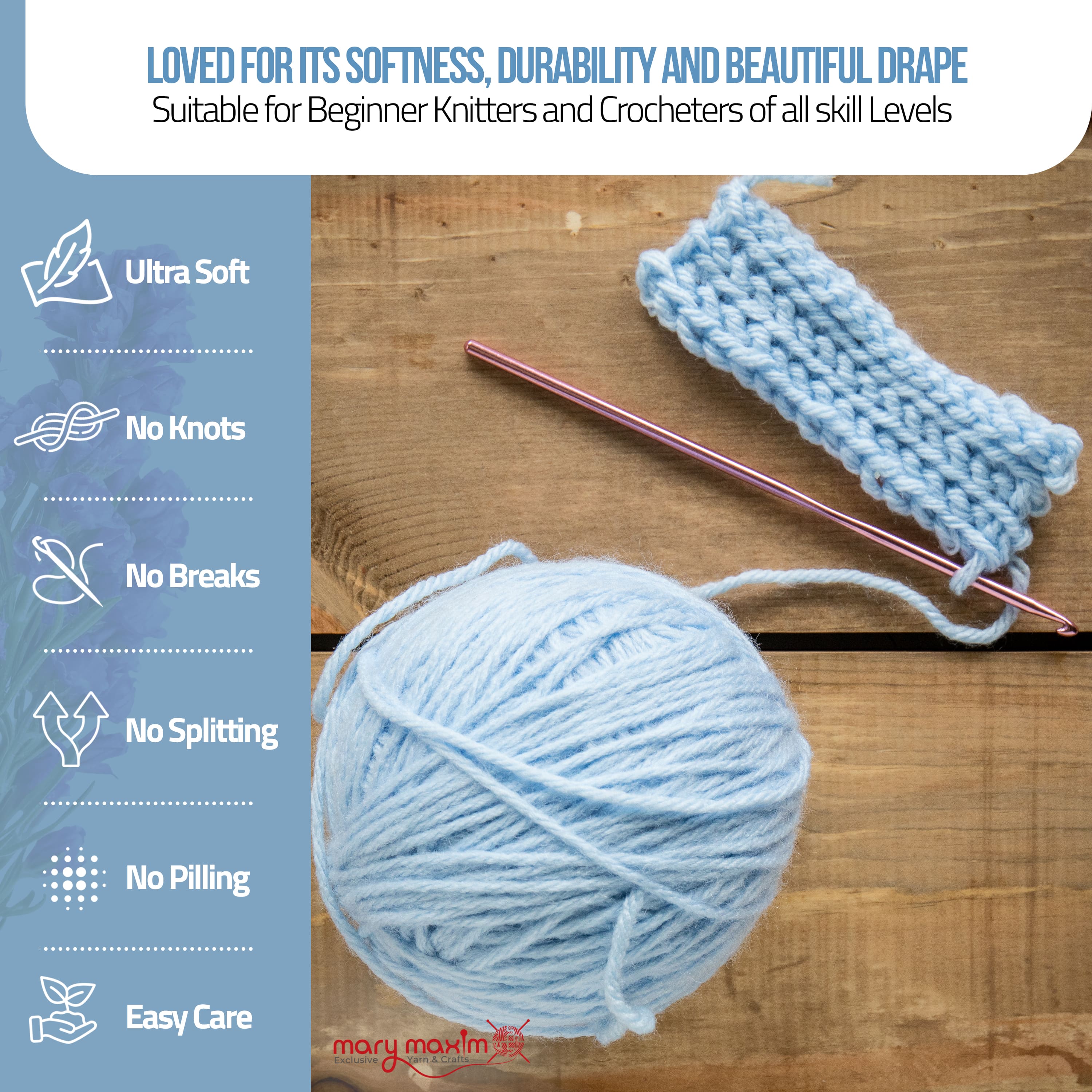 Mary Maxim Starlette Yarn - Image 204