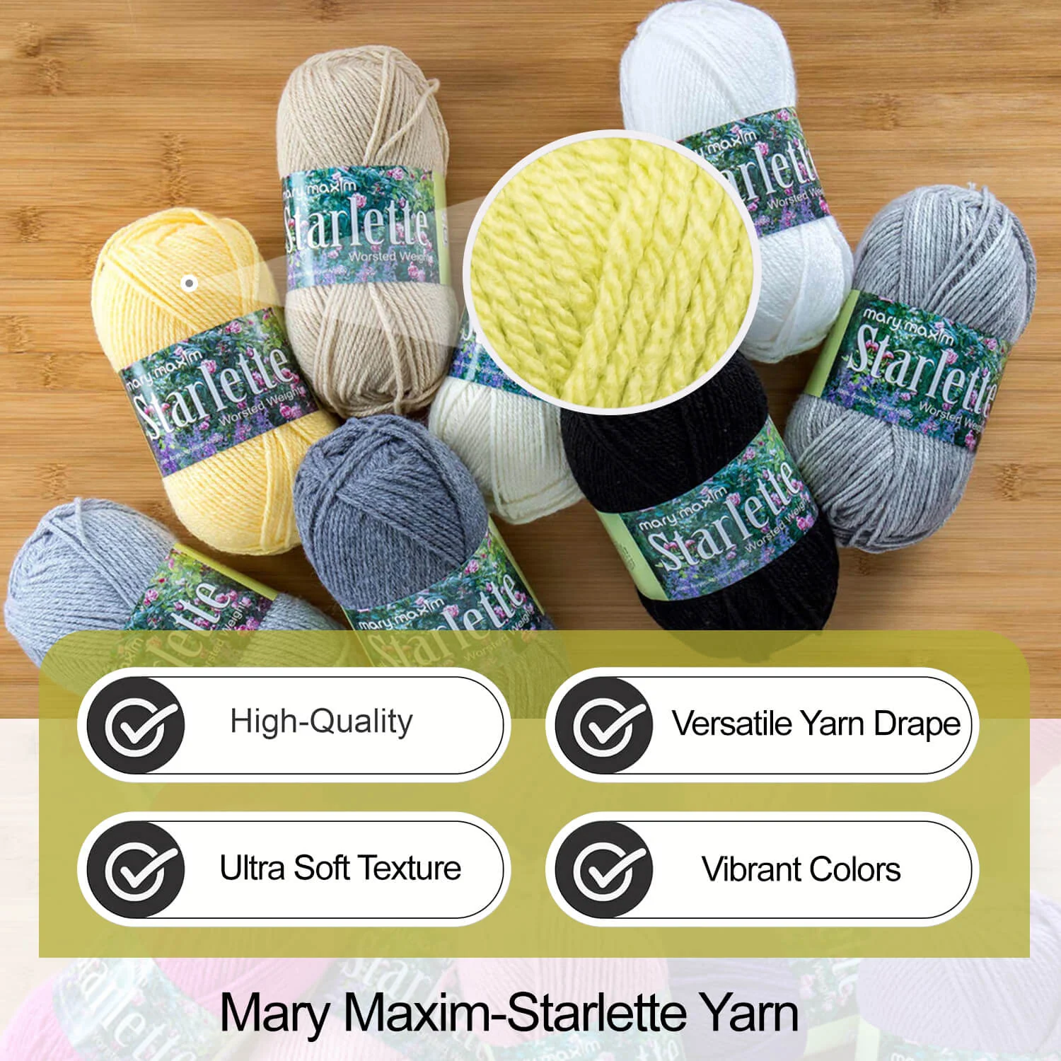 Mary Maxim Starlette Yarn - Image 207