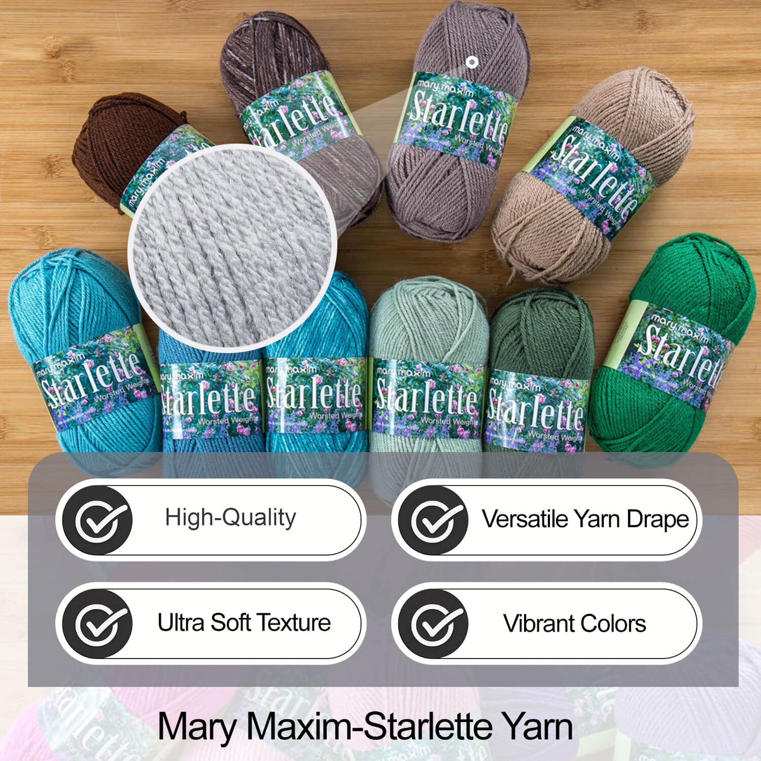 Mary Maxim Starlette Yarn - Image 45