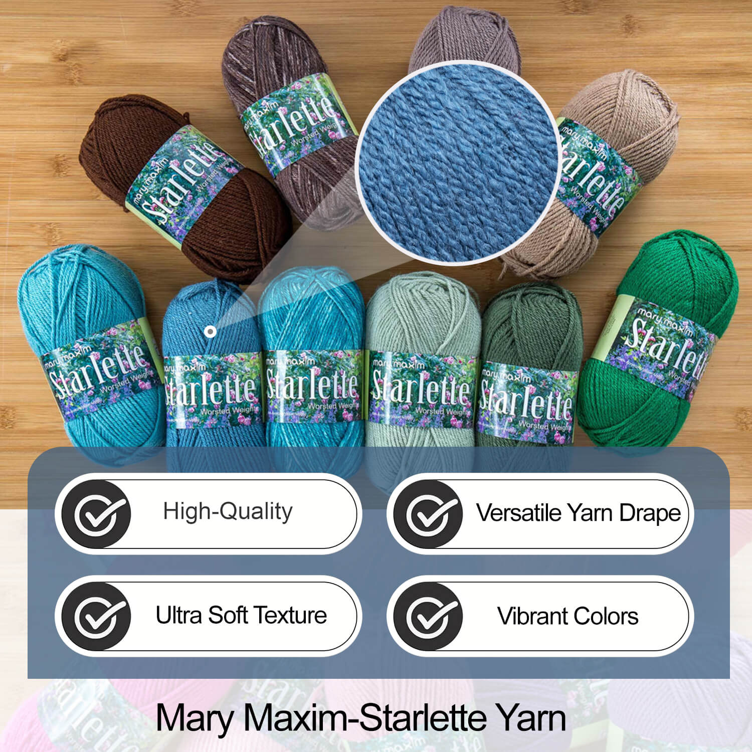 Mary Maxim Starlette Yarn - Image 5