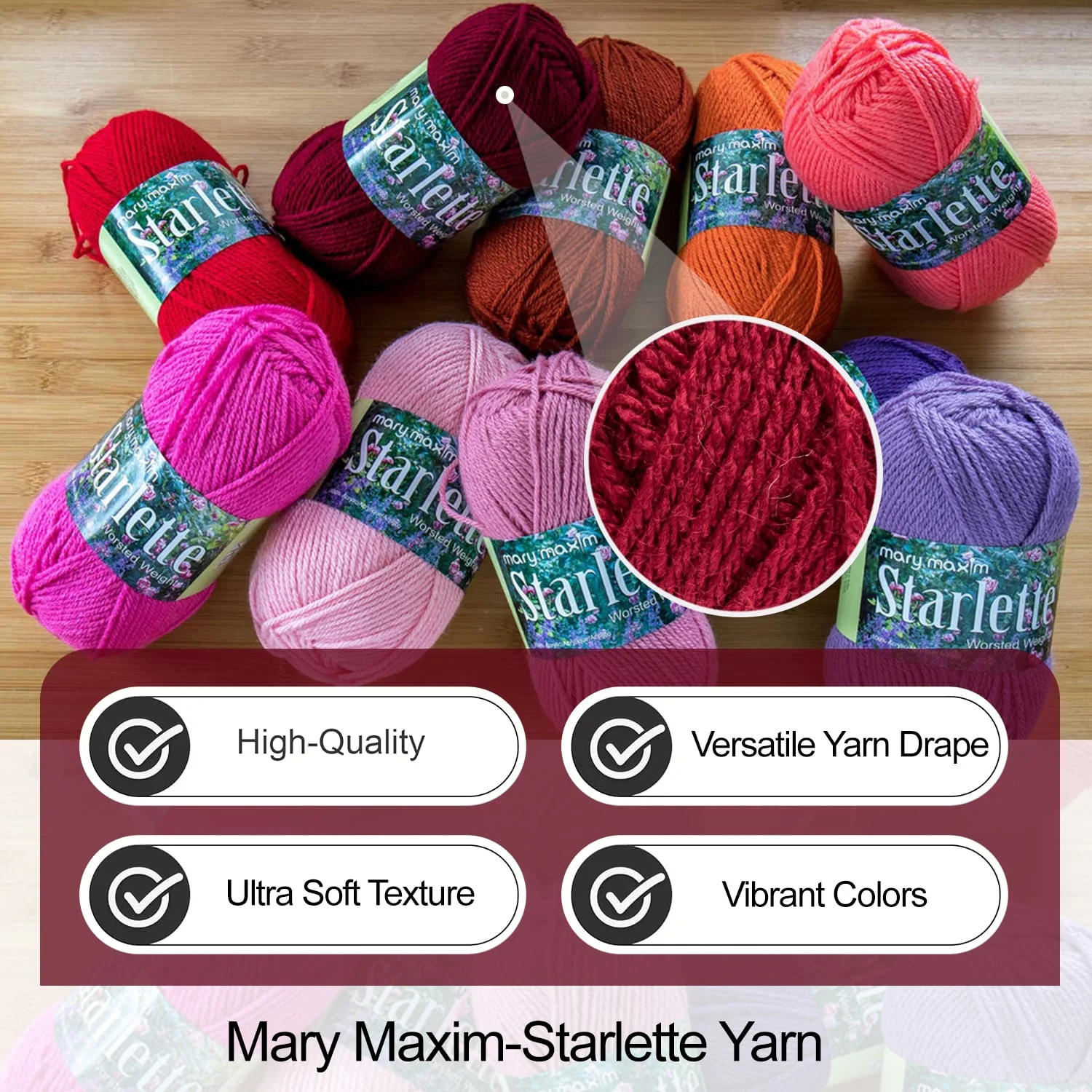 Mary Maxim Starlette Yarn - Image 61